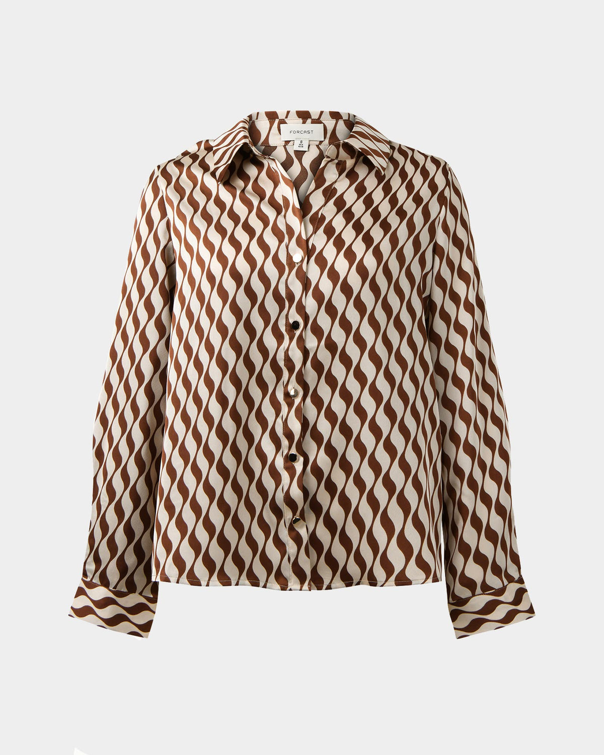 Inka Print Relaxed Shirt in brown illusion — view 6