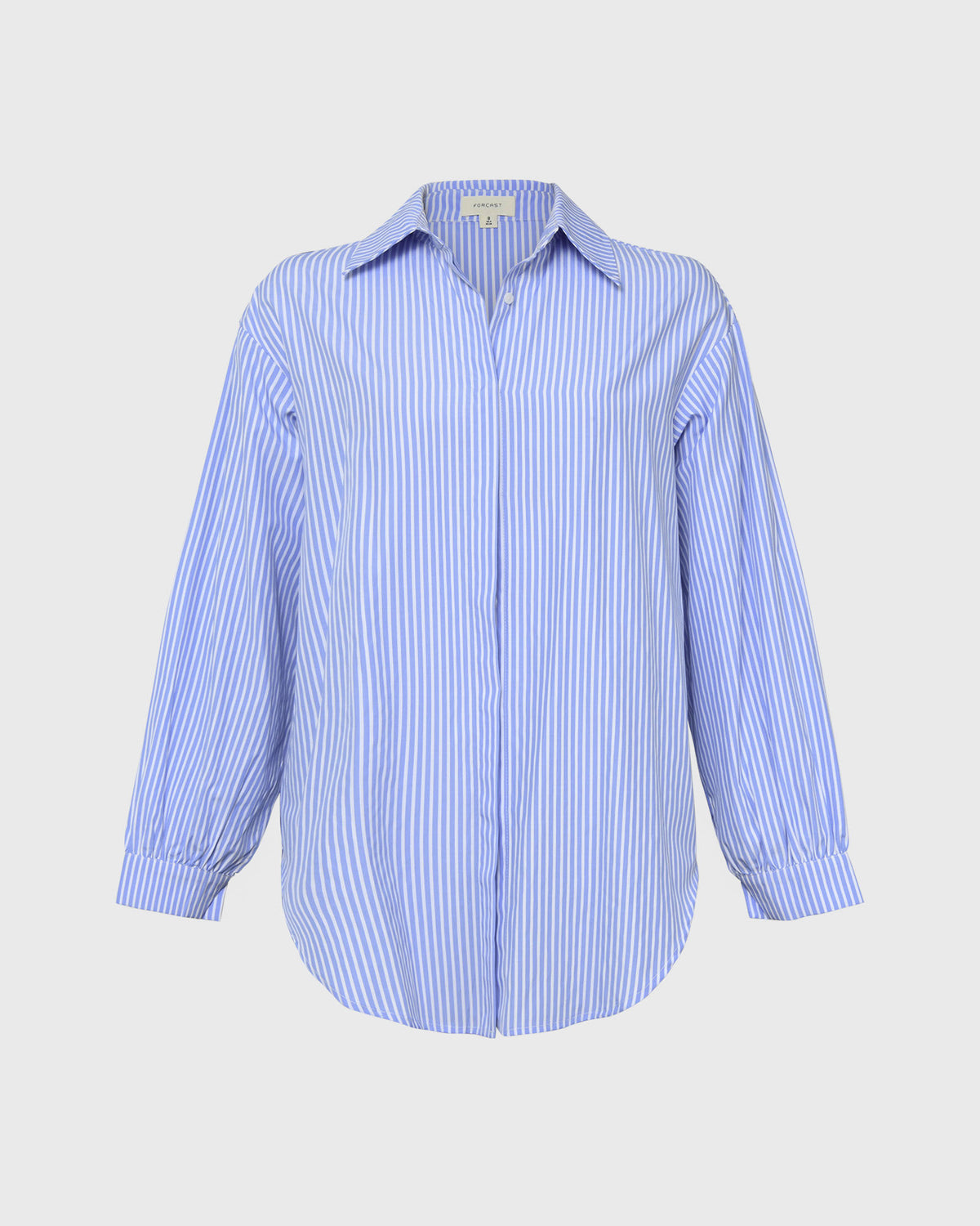 Piper Stripe Shirt in blue ivory — product-only view