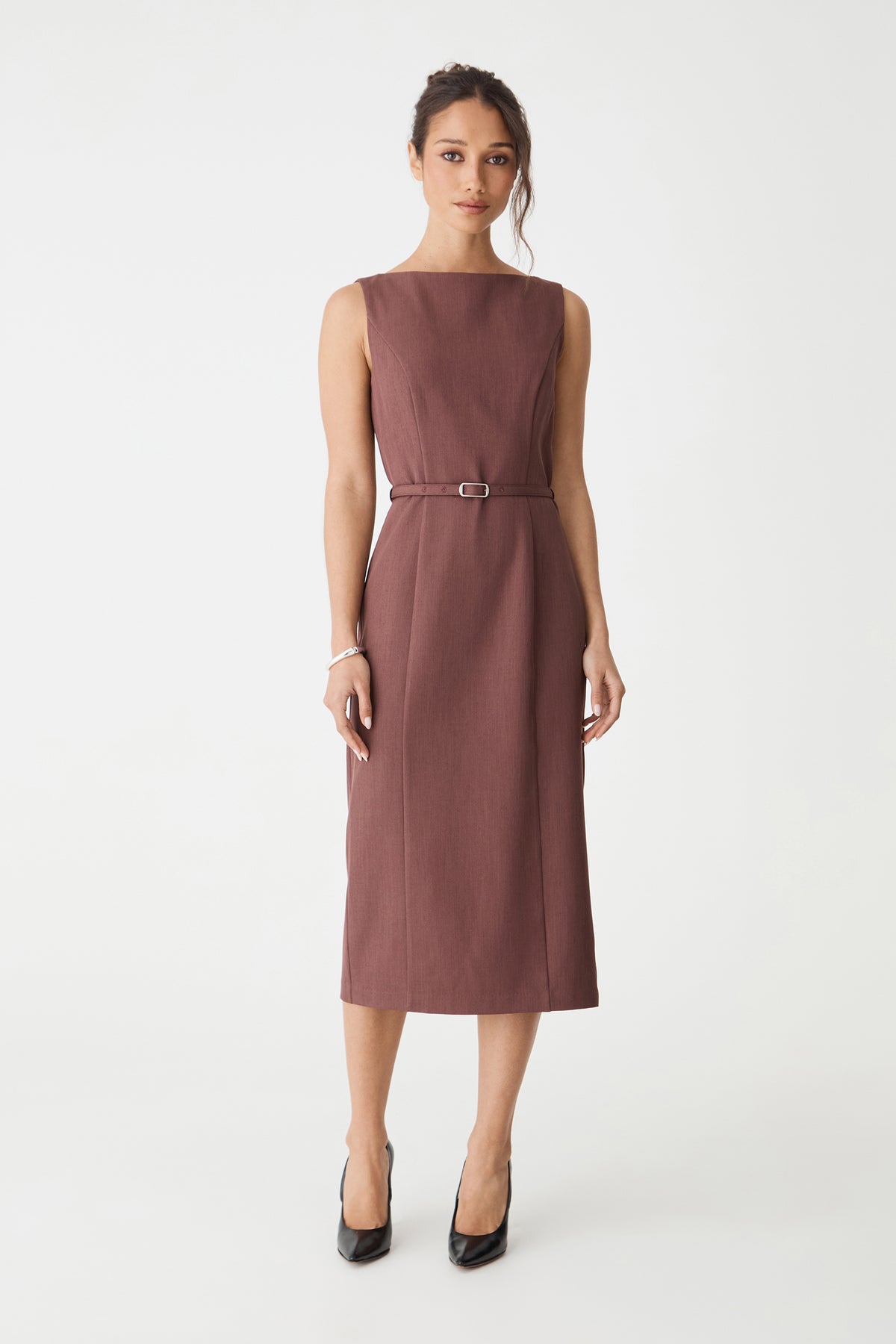 Mila Pencil Midi Dress