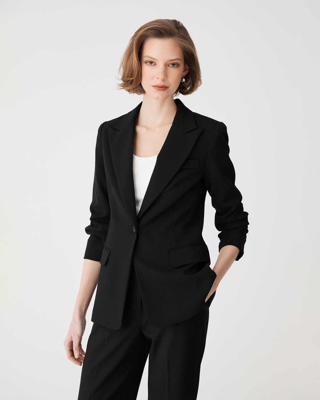 Merid Single Breasted Blazer