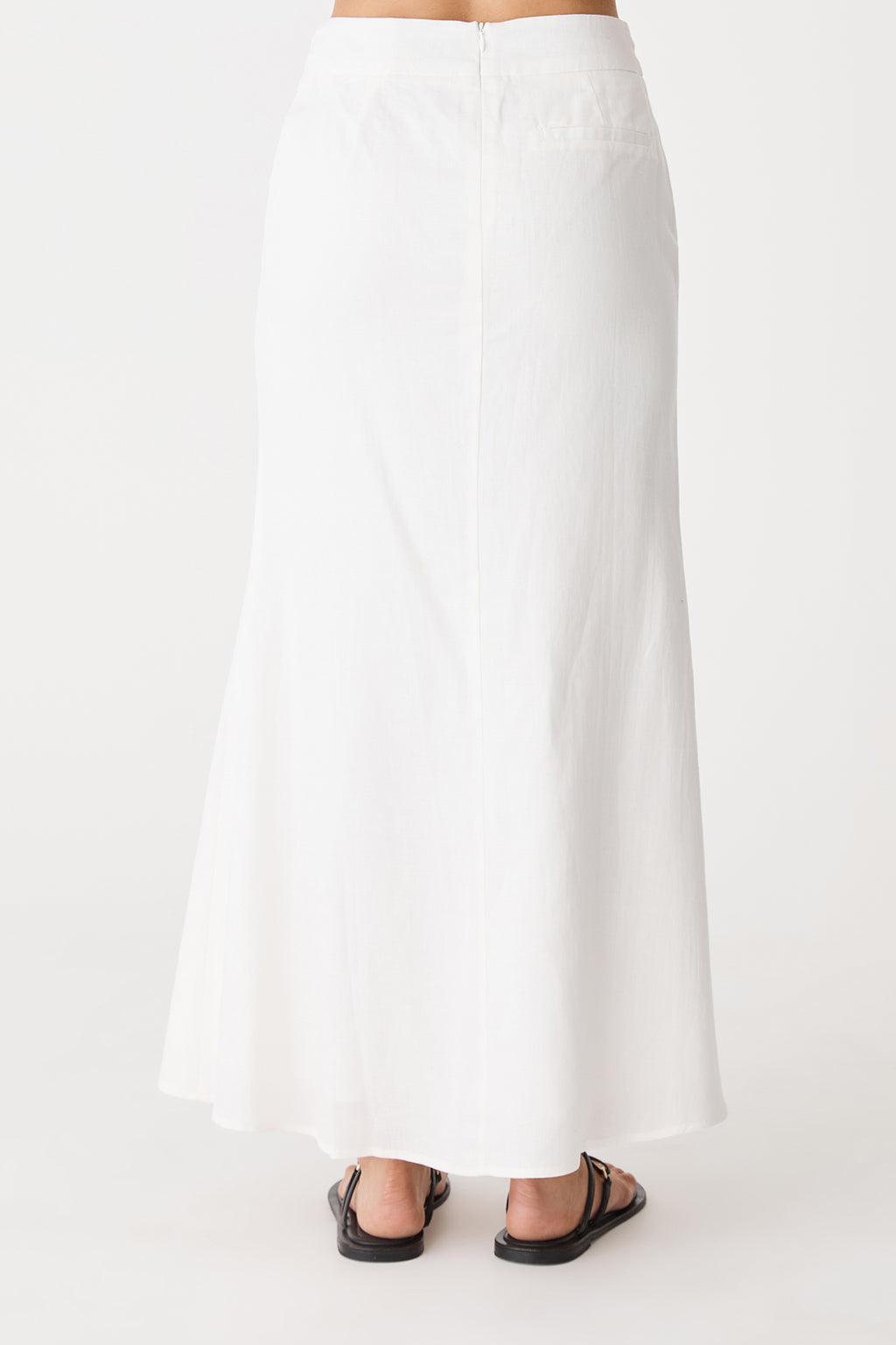 Amelia Linen Blend Maxi Skirt
