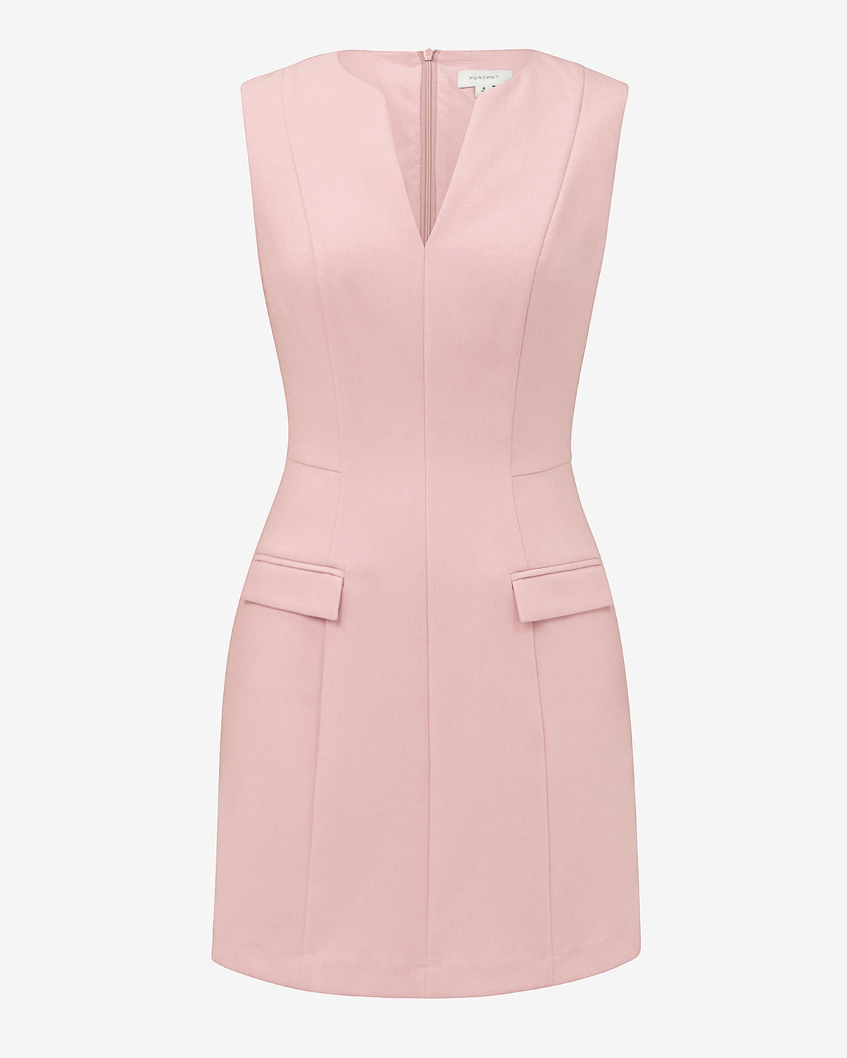 Nikki Tailored Mini Dress in pink — view 7
