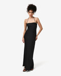 Martini Strapless Satin Dress — full-length view