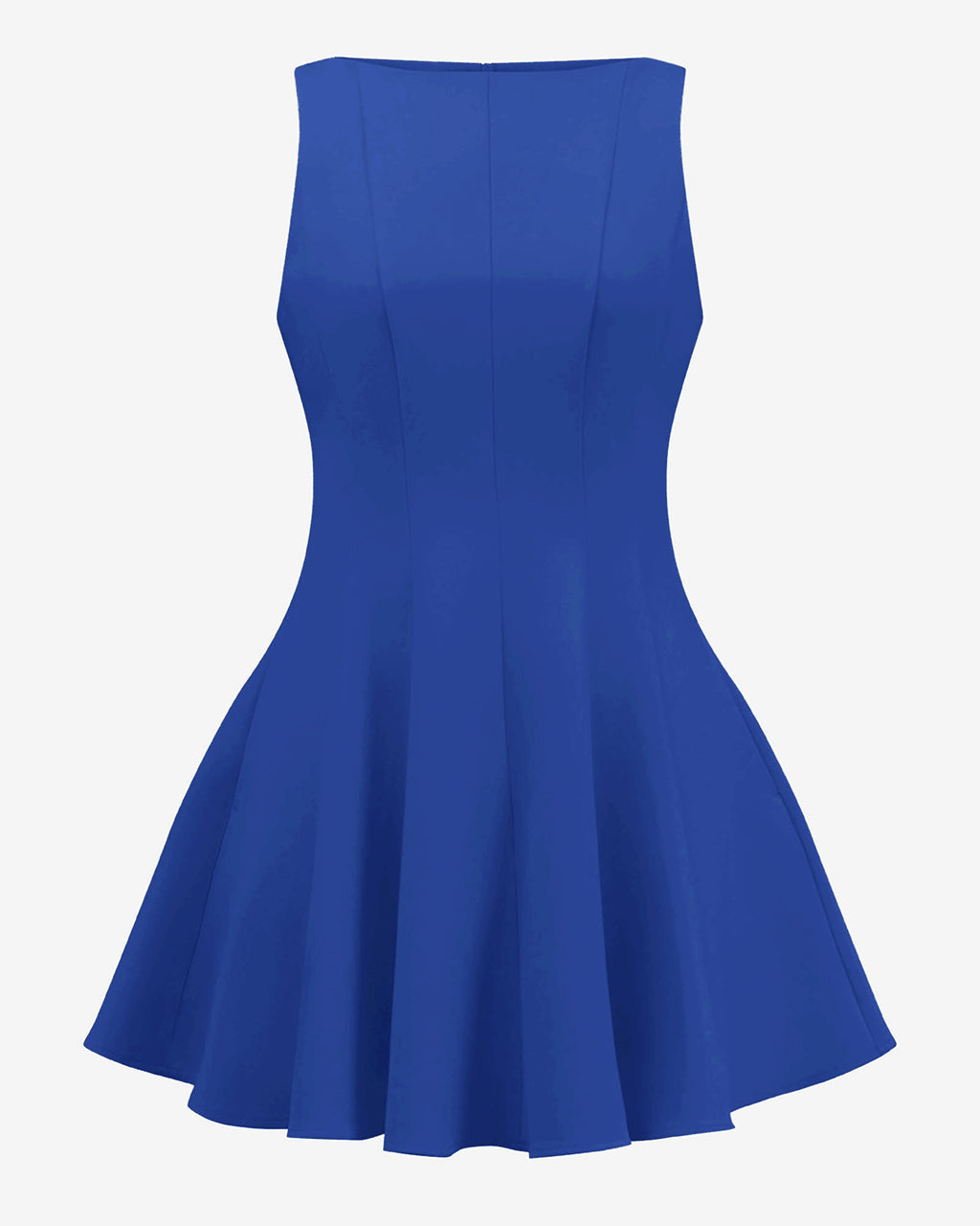 Sandy Panel Mini Dress in electric blue — view 5