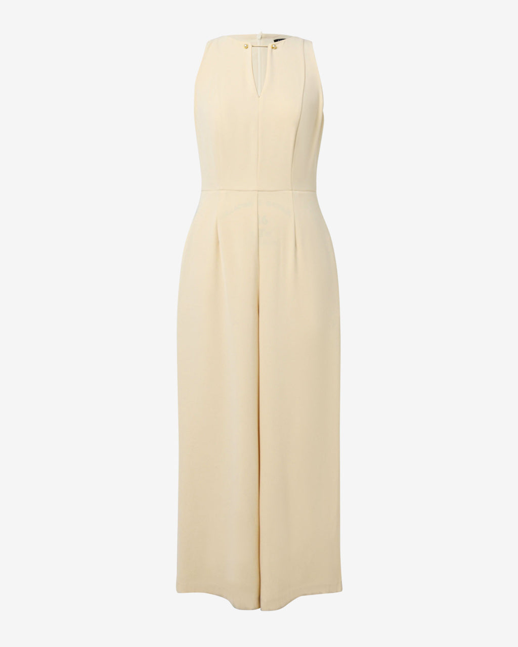 Killara Wide Leg Jumpsuit in whipped butter — product-only view