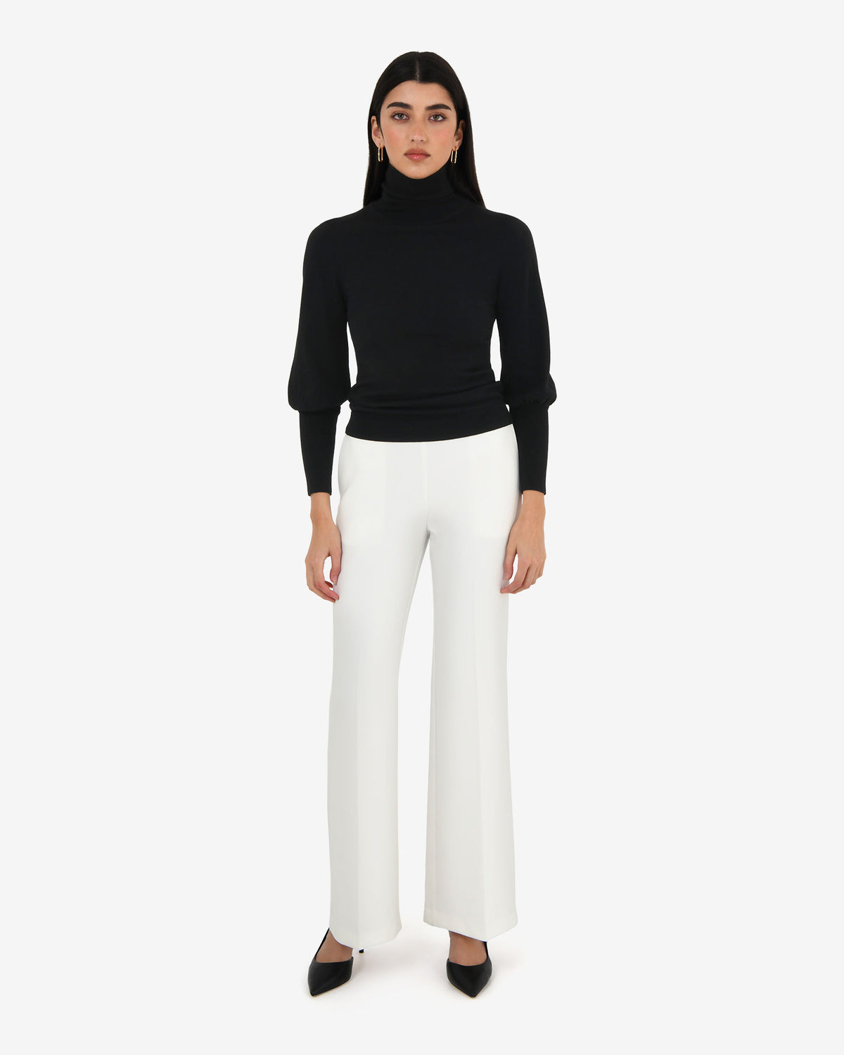 Nolan High Neck Knit