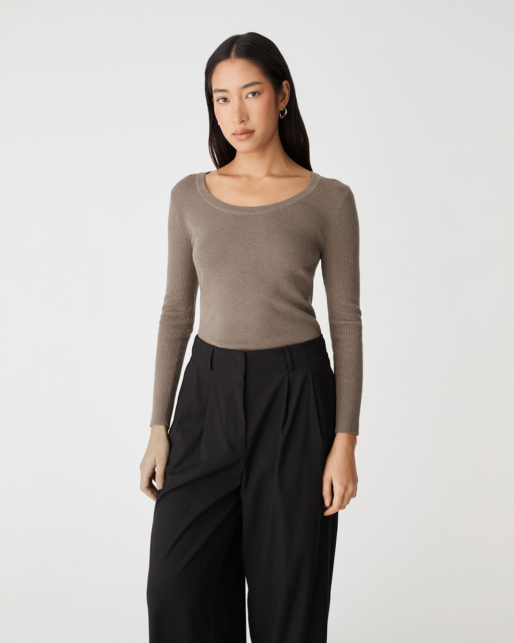 Samira Scoop Neck Knit — view 3