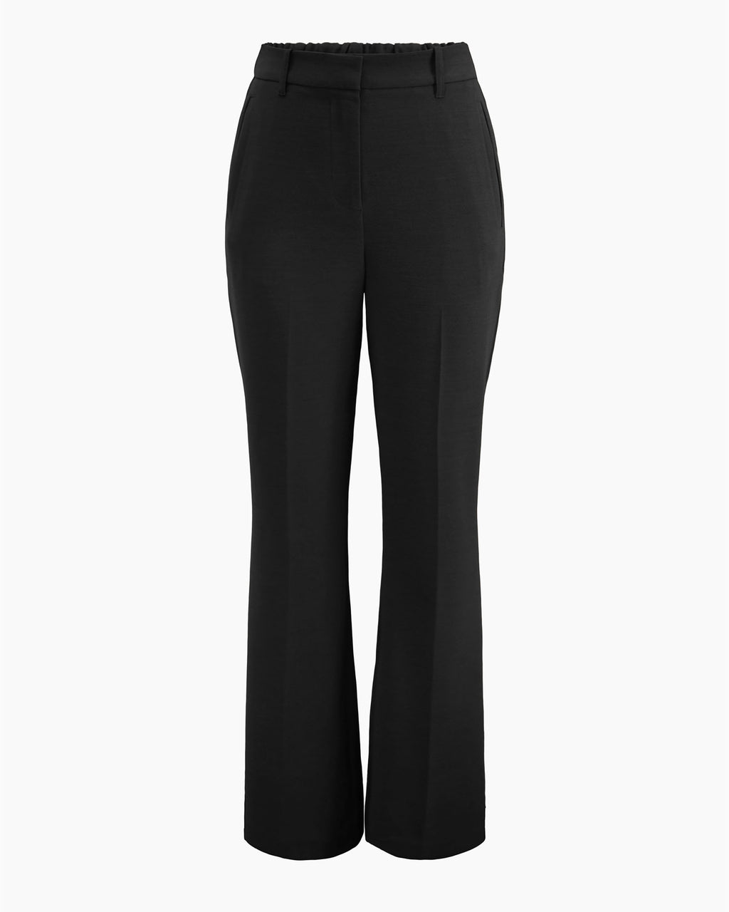 Maris Bootleg Pants in black — product-only view
