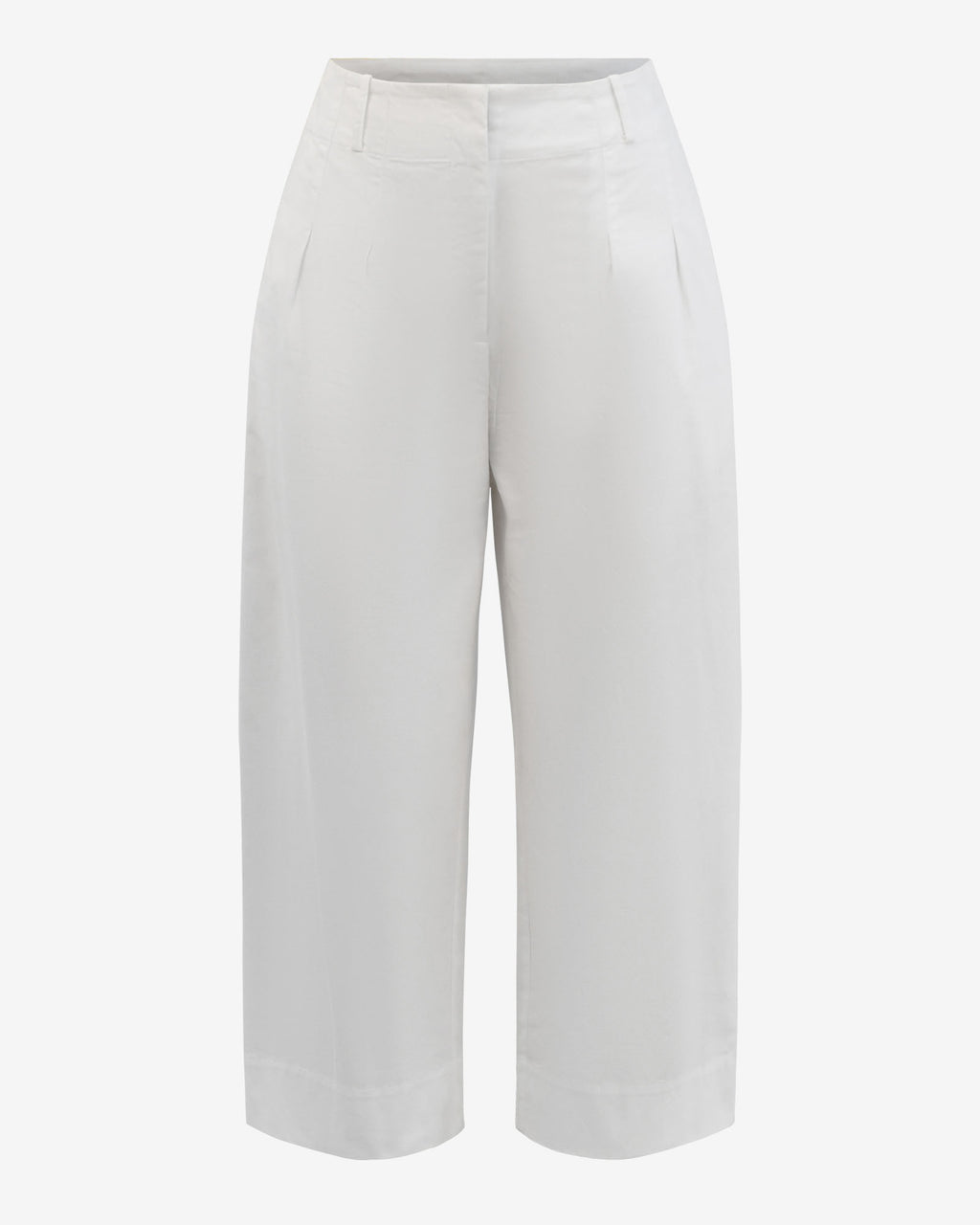 Dallas Barrel Leg Pants in ivory — product-only view