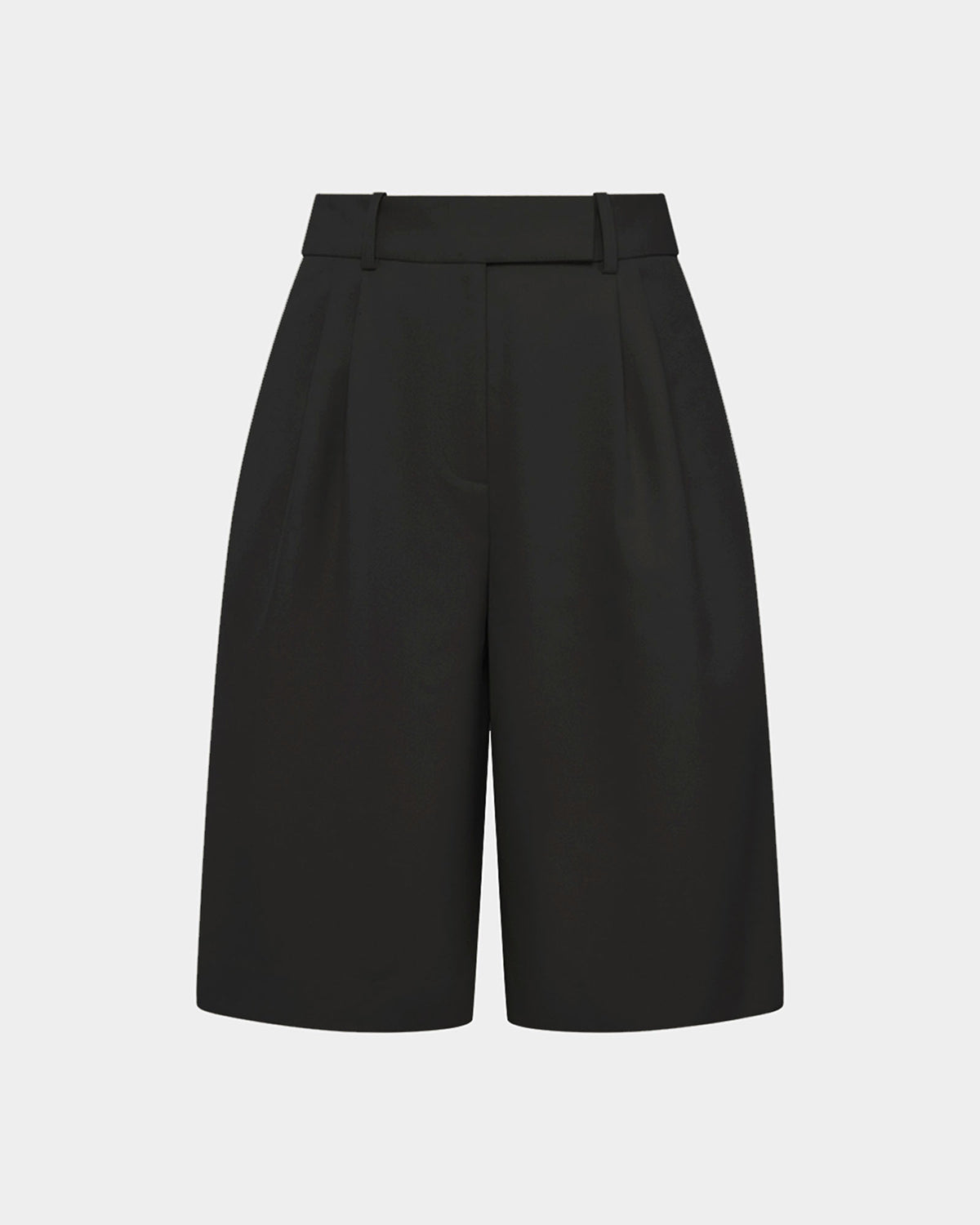 Sonique Tailored Short in black — product-only view