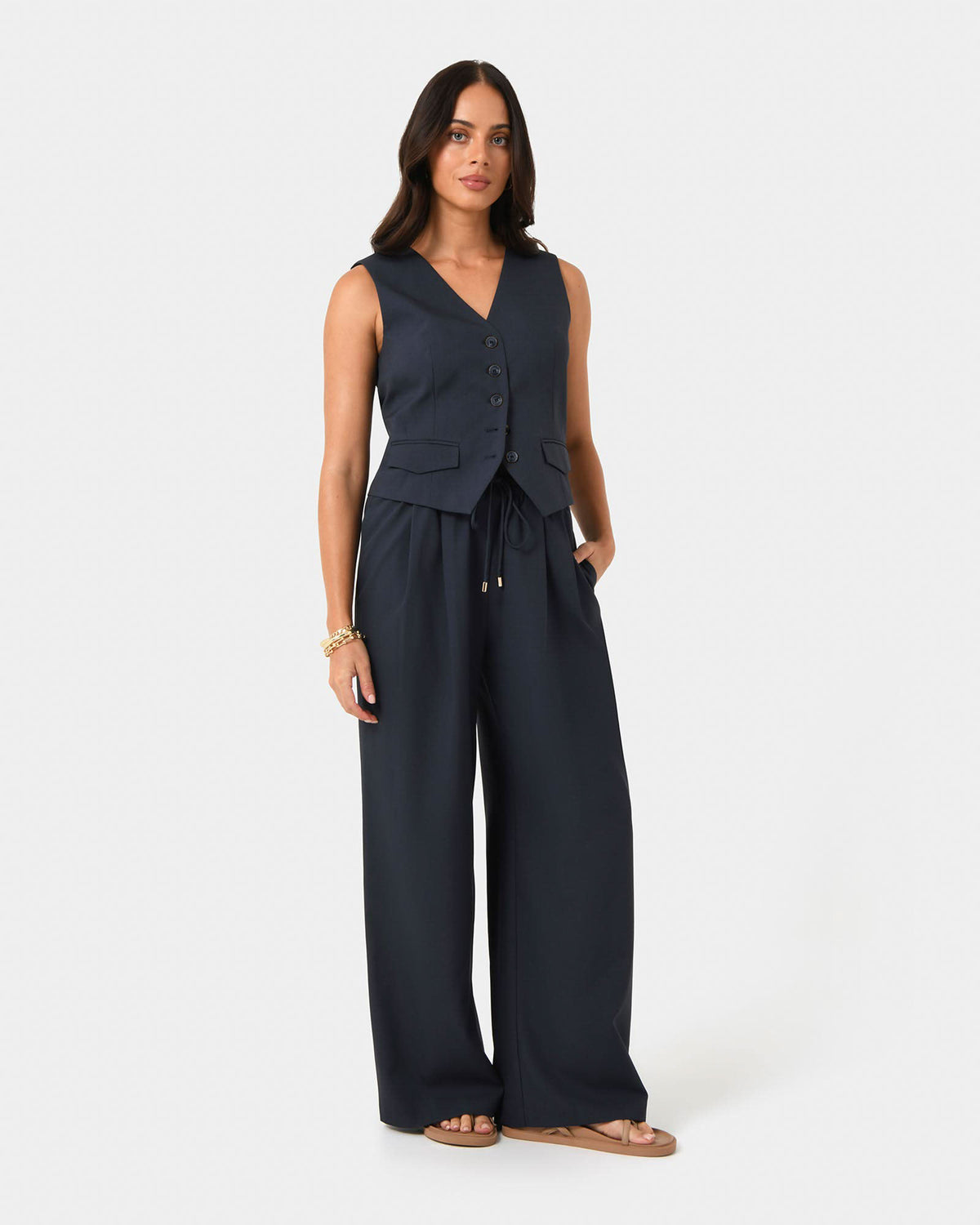 Abel Elastic Waist Relax Pants