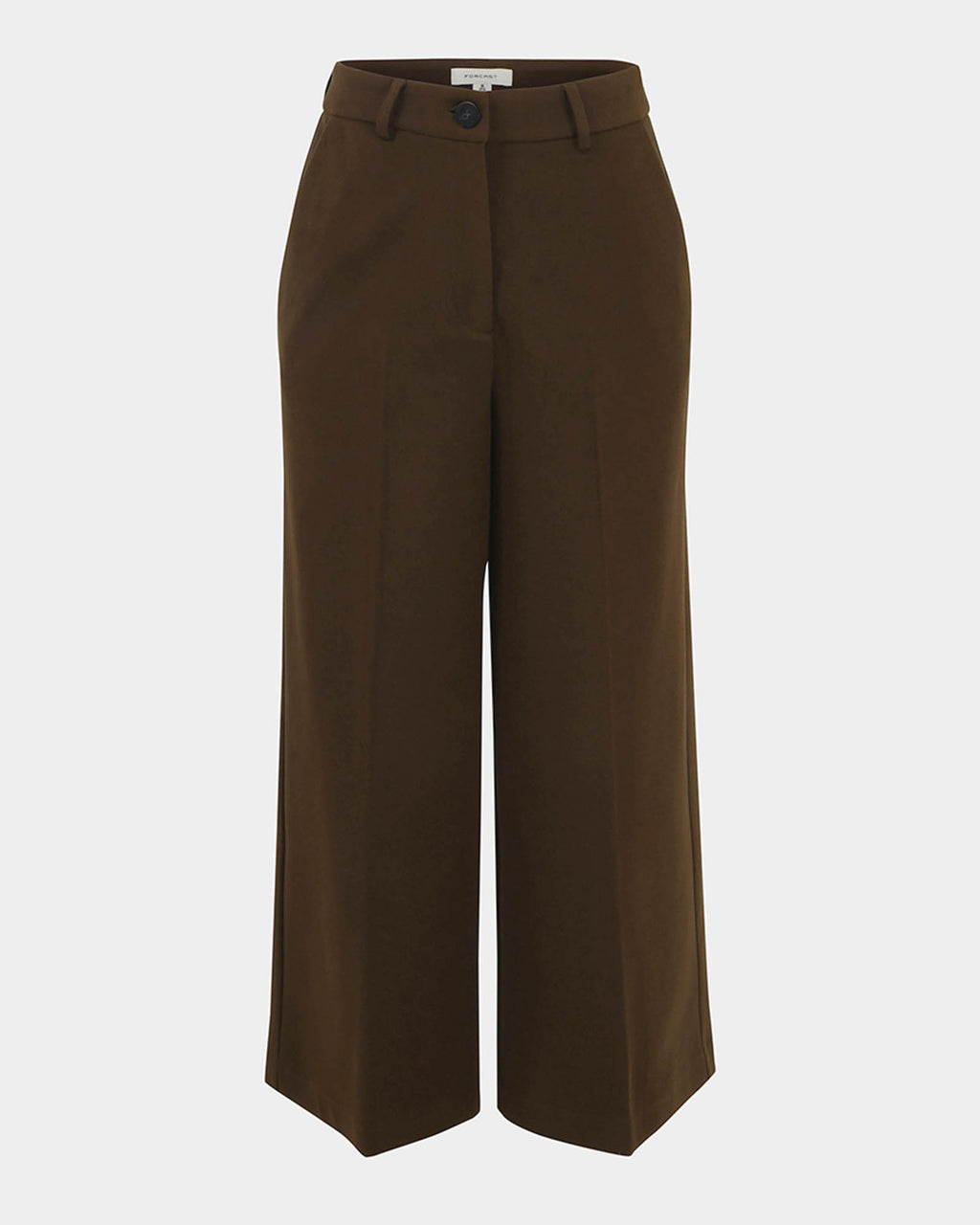 Brighton Wide Leg Culottes in chocolate — product-only view