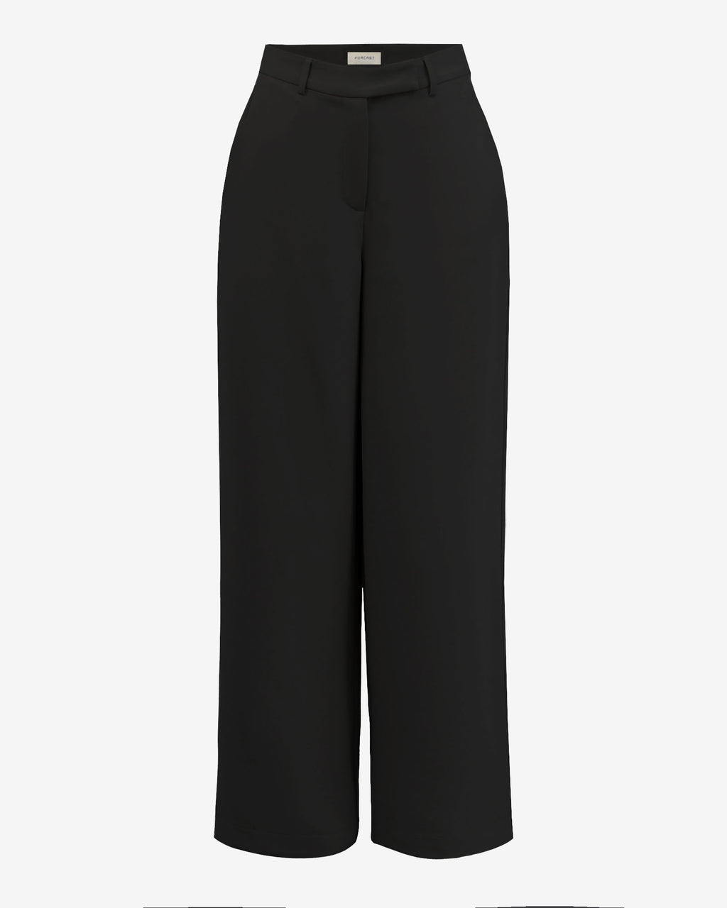 Jemima Wide Leg Pants in black — product-only view