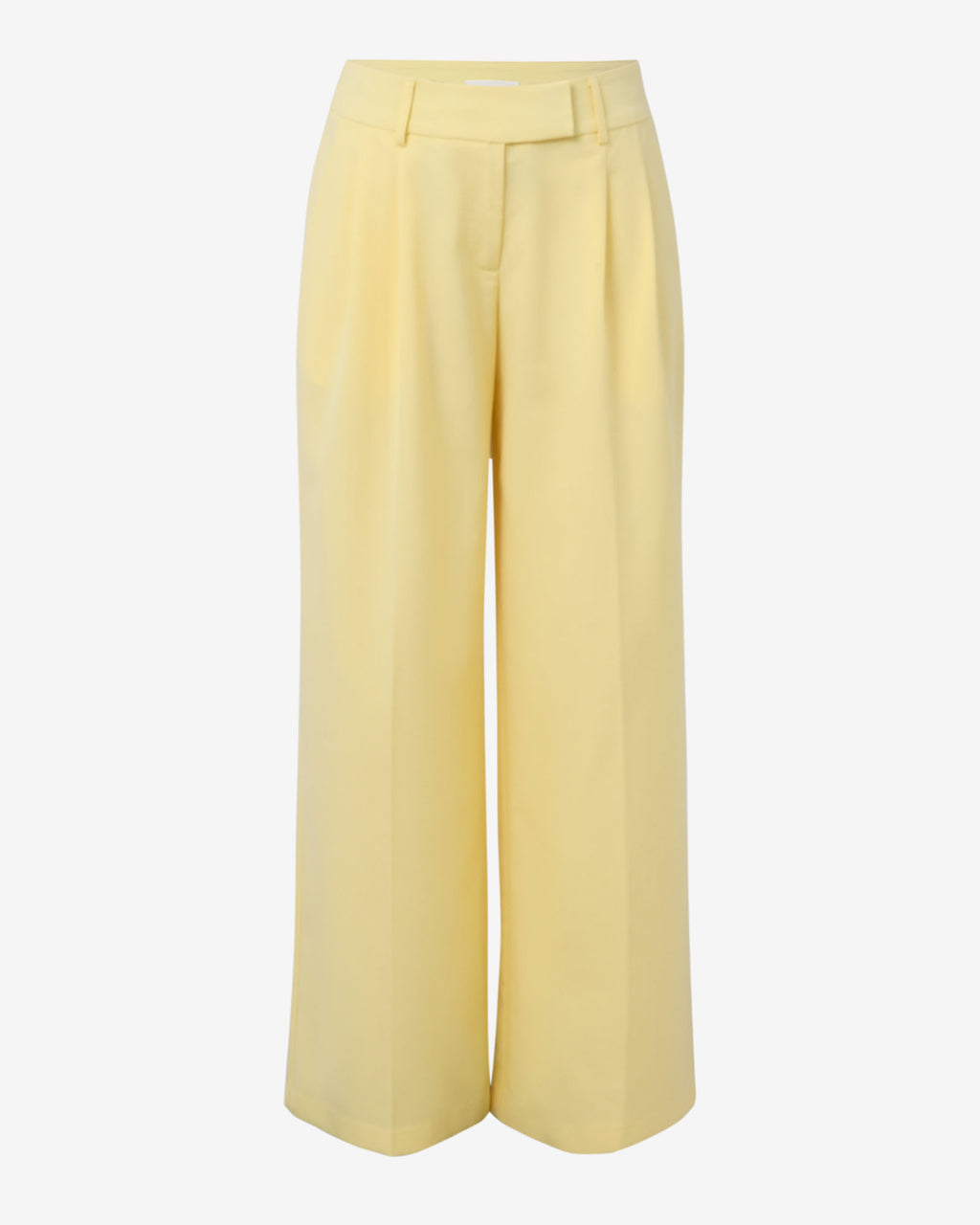 Amera 2 Wide Leg Tailored Pants in banana — product-only view