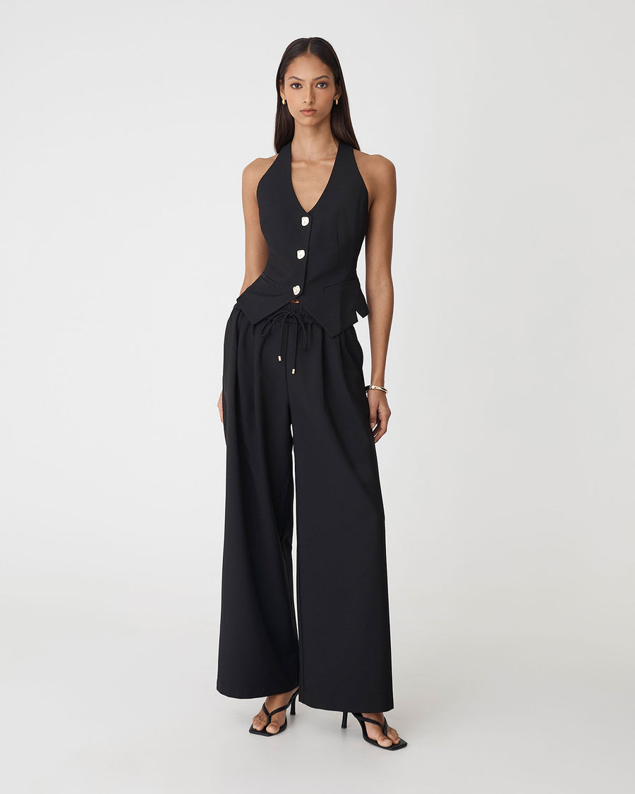 Amera Elastic Waist Pants — view 2