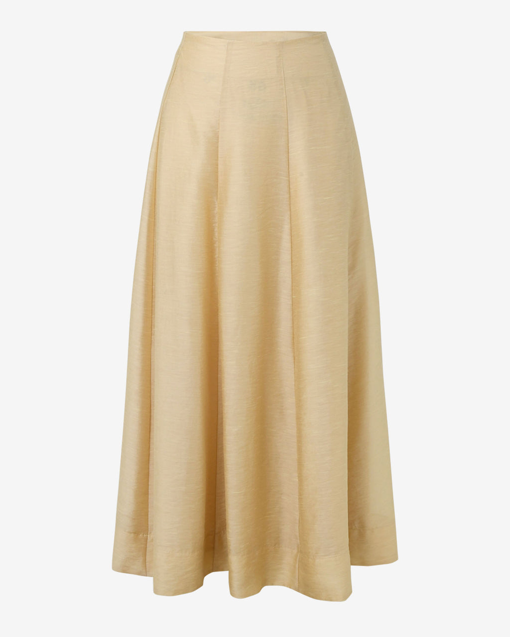 Bellini 2 Panel Maxi Skirt in butter — product-only view