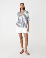 Ikaria Linen Blend Shirt — full-length view