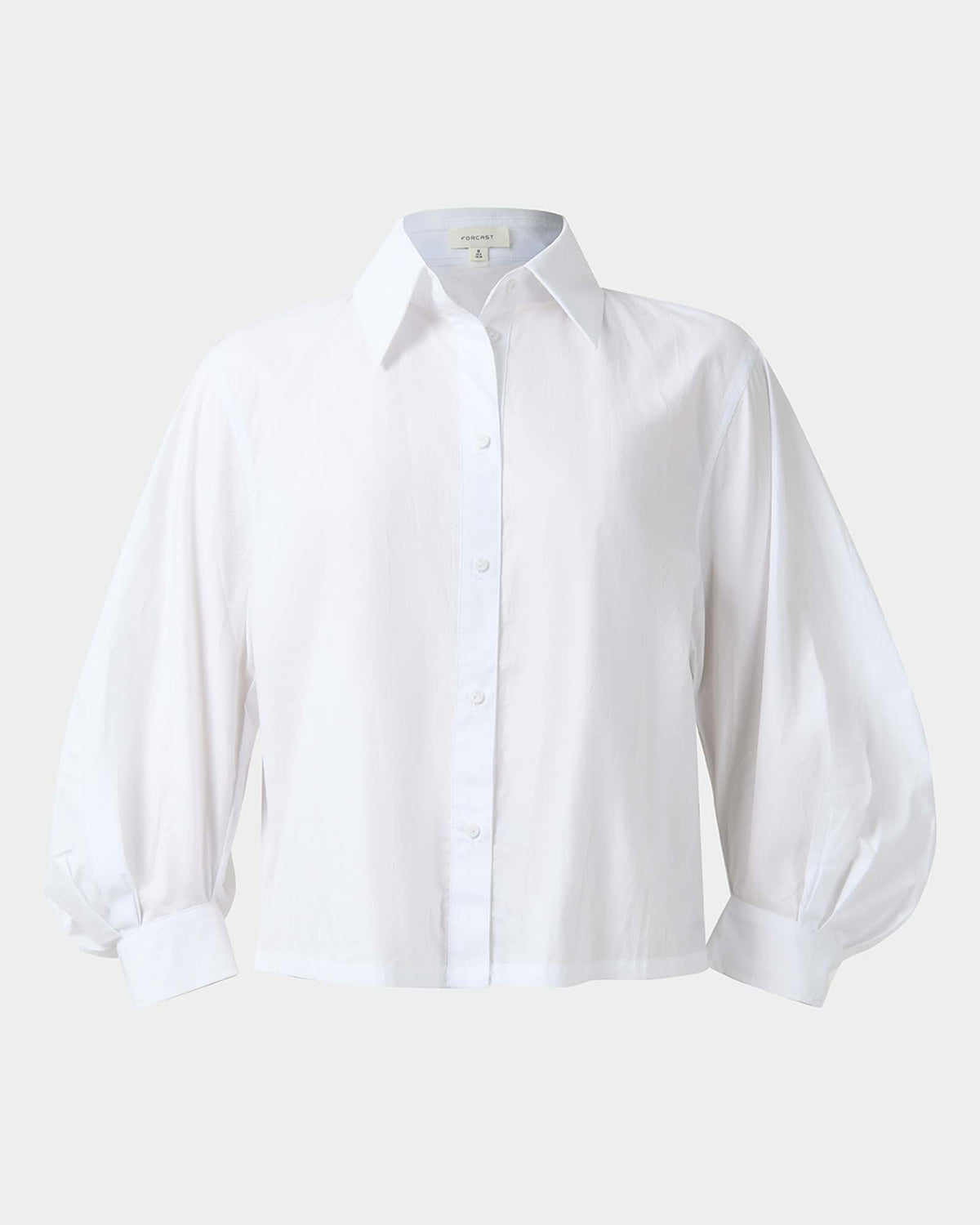 Lica Puff Sleeve Shirt in white — product-only view