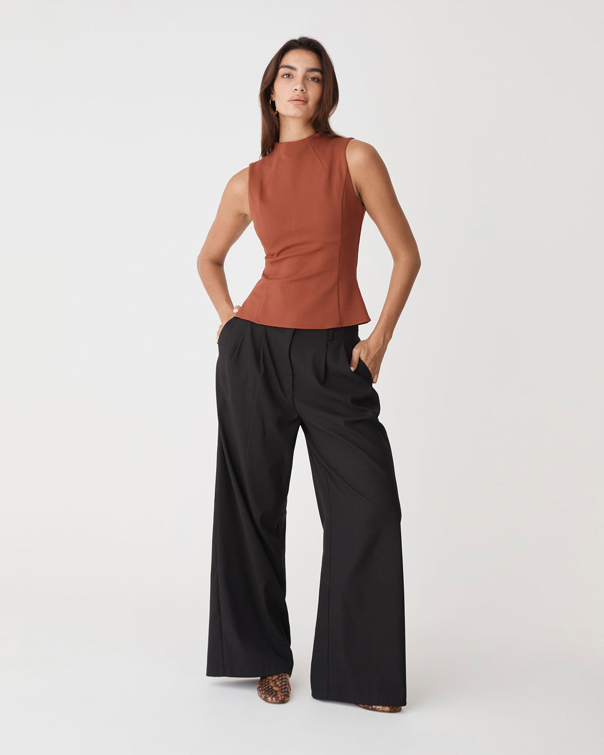 Finnley Structured Ponte Top — view 2