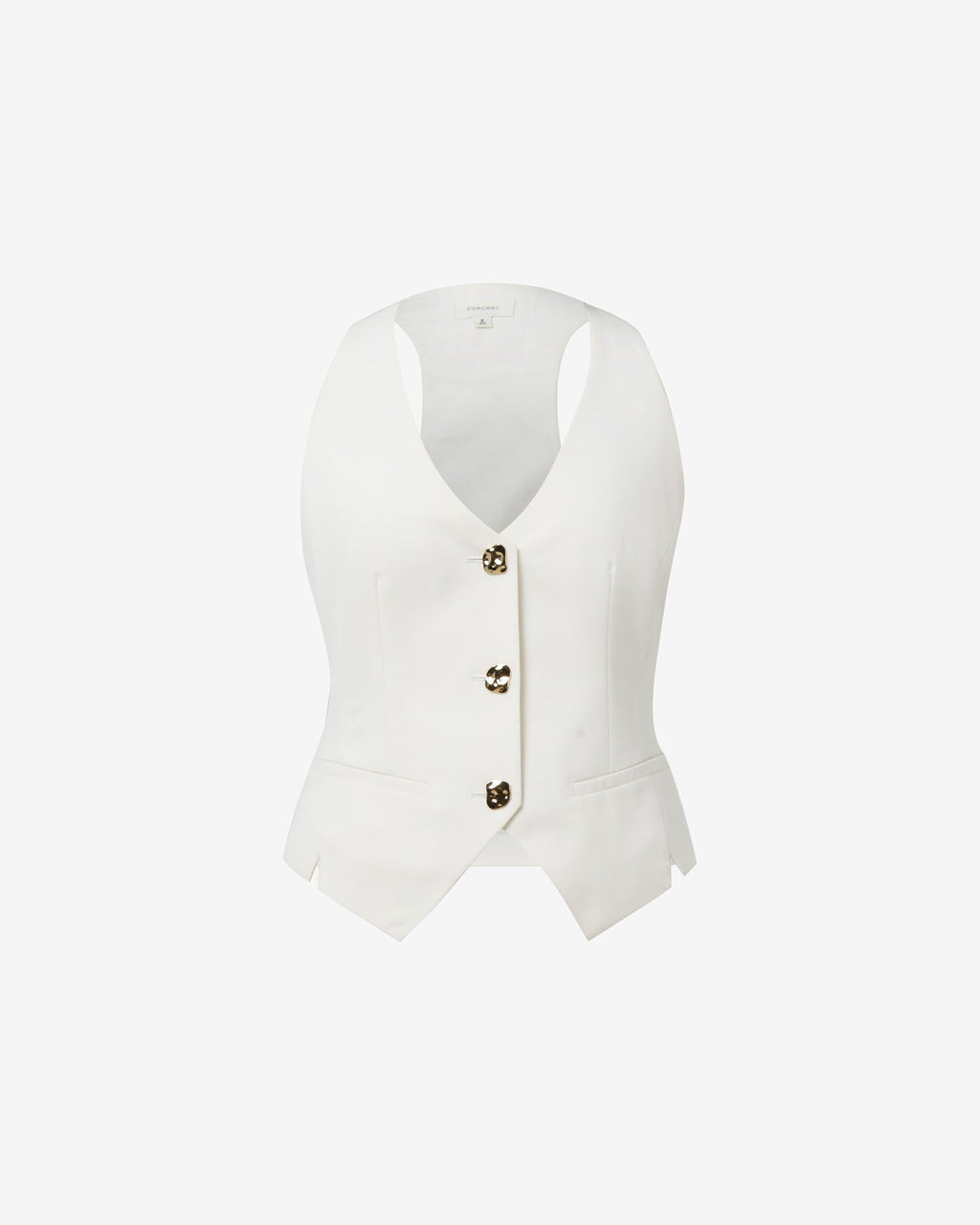 Amera Racer Back Vest in tofu — product-only view