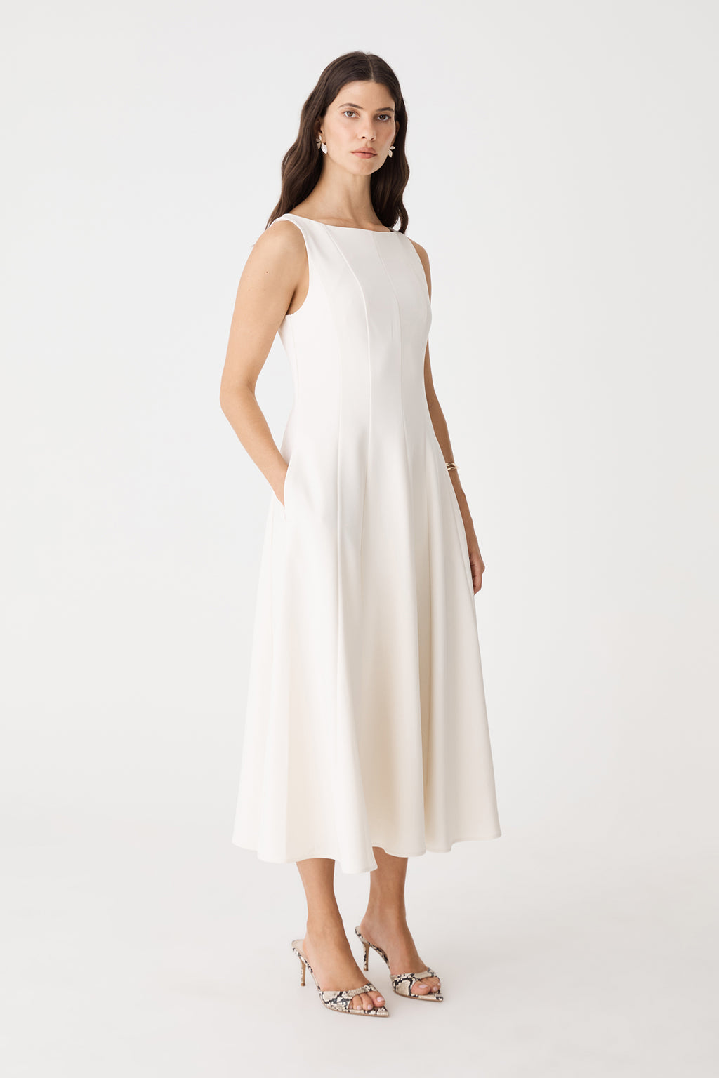 Sally Panel Midi Dress