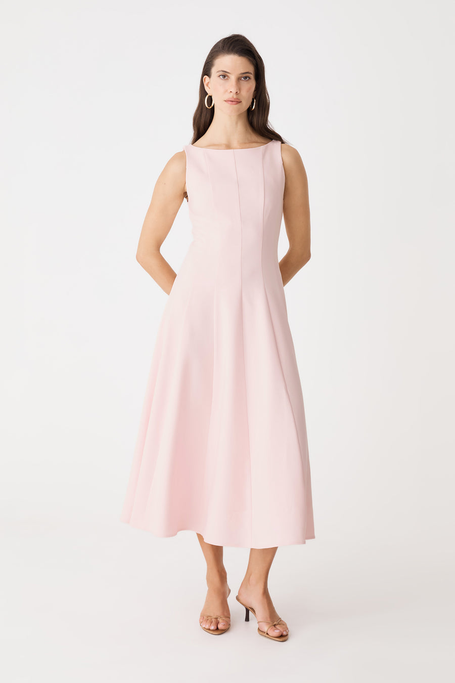 Sally Panel Midi Dress