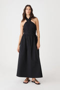 Kayleigh Cotton Halter Dress