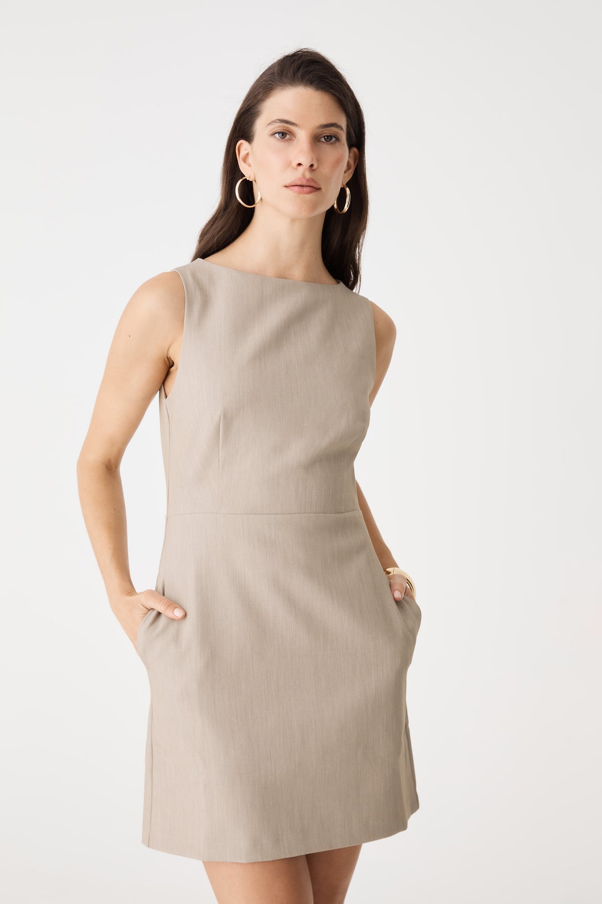 Lydia Sleeveless Mini Dress