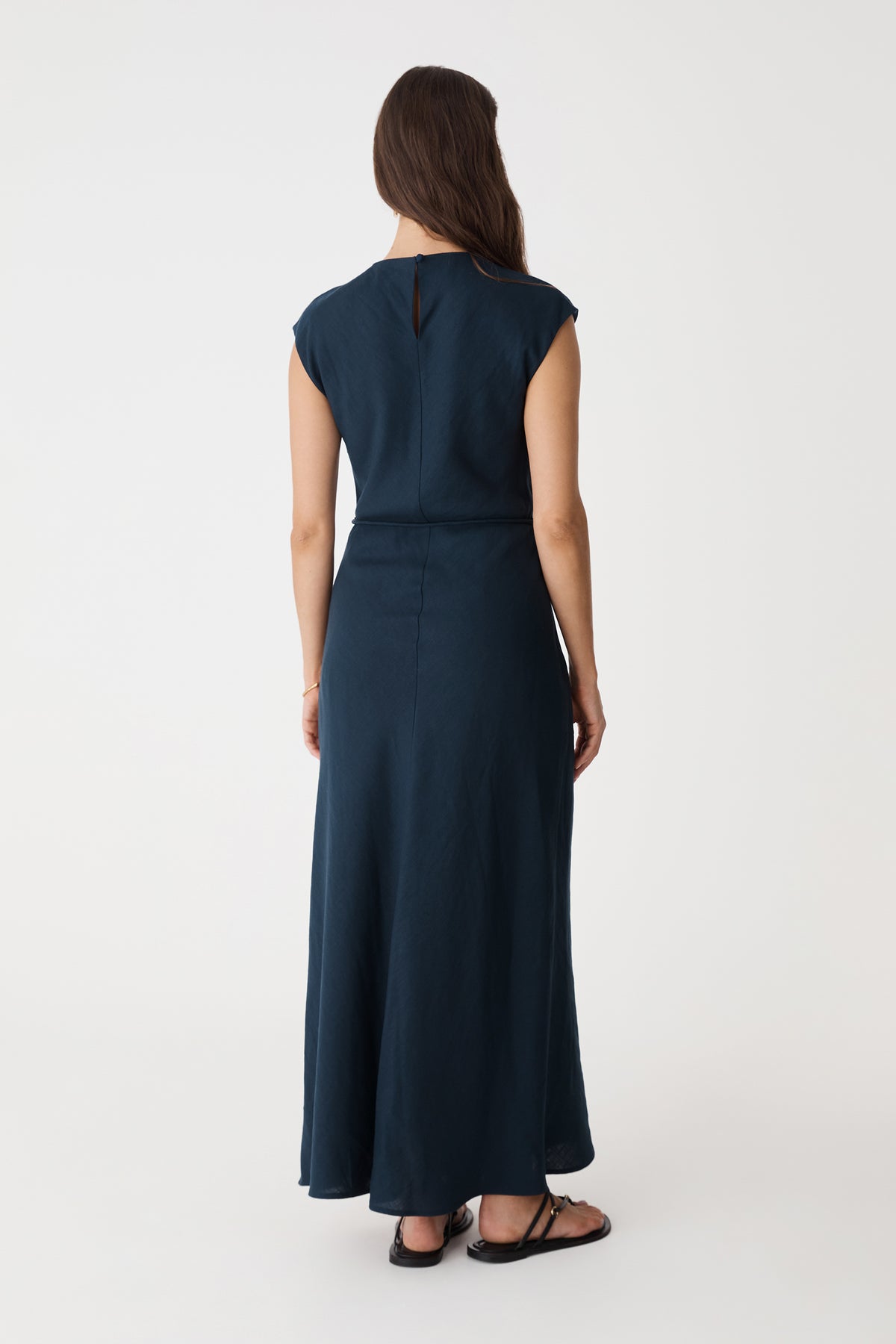 Phoebe Linen Blend Maxi Dress