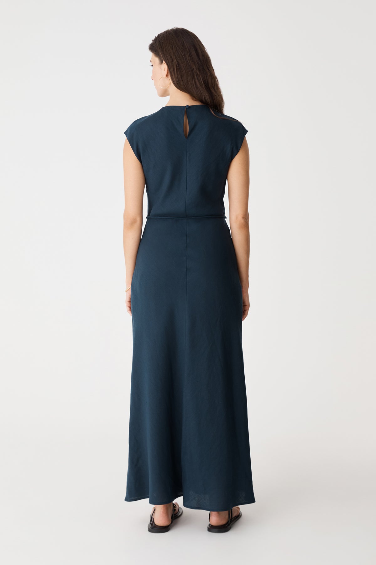 Phoebe Linen Blend Maxi Dress