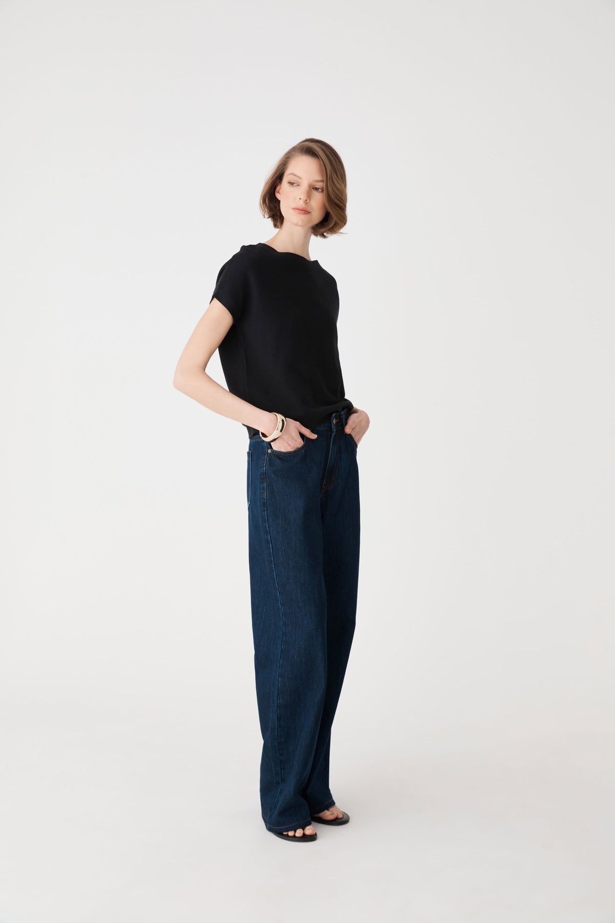 Brandy Relaxed Cotton Knit Top