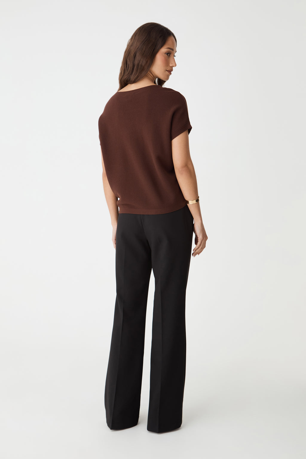 Brandy Relaxed Cotton Knit Top