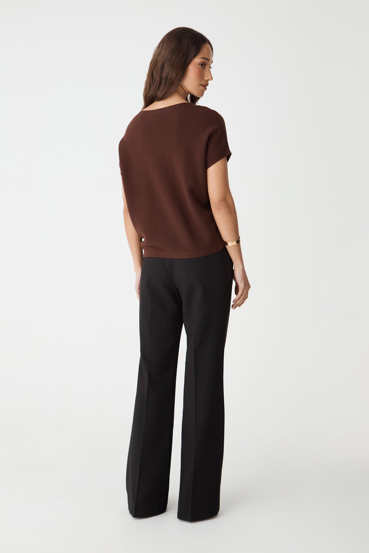 Brandy Relaxed Cotton Knit Top