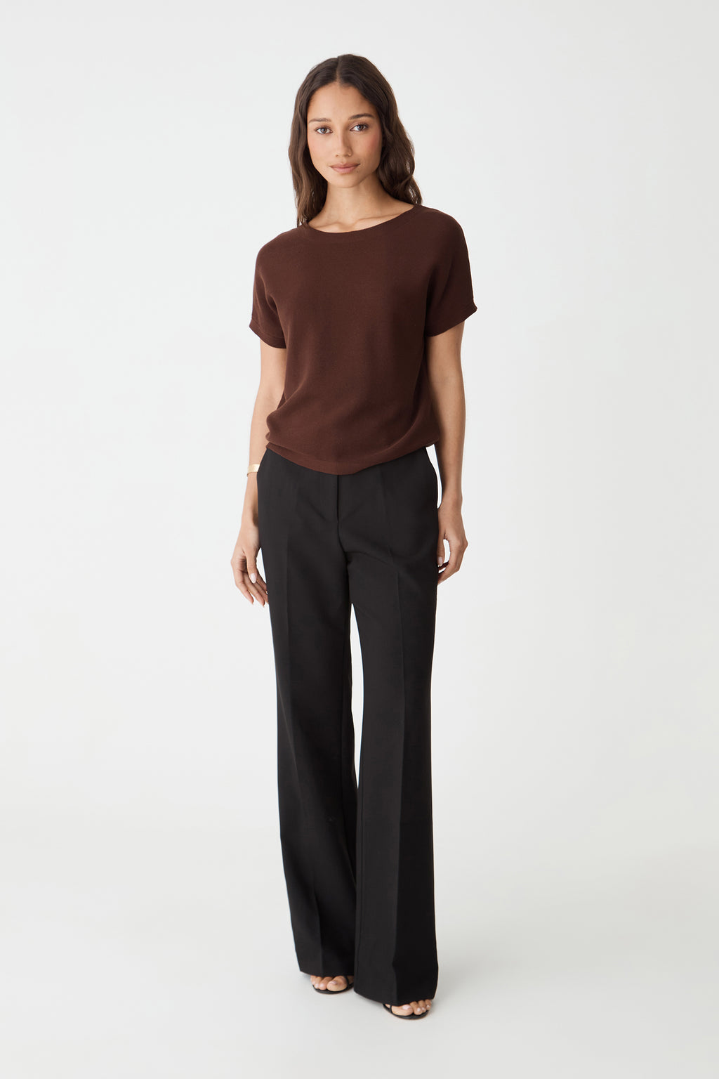 Brandy Relaxed Cotton Knit Top