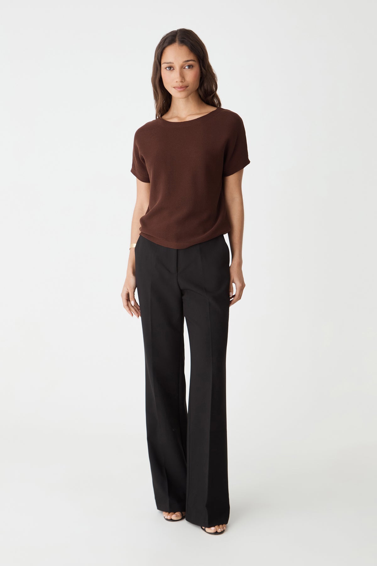 Brandy Relaxed Cotton Knit Top