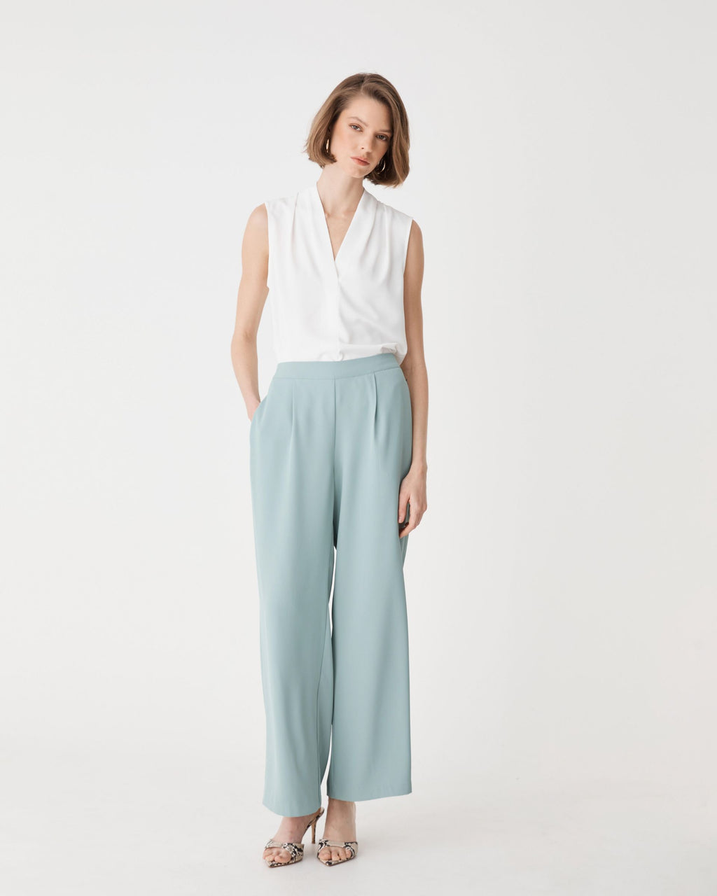 Maggie Elastic Waist Pants