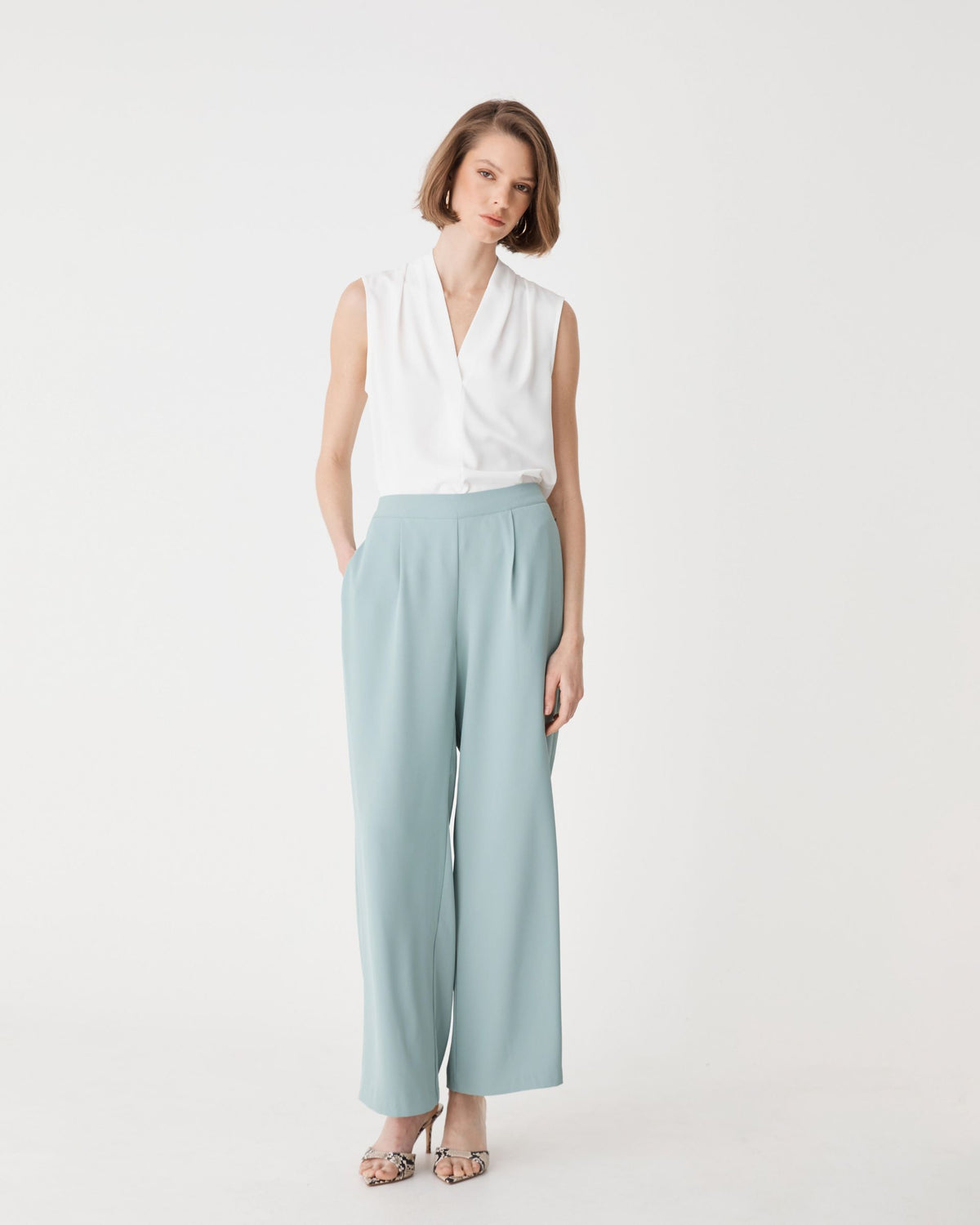 Maggie Elastic Waist Pants