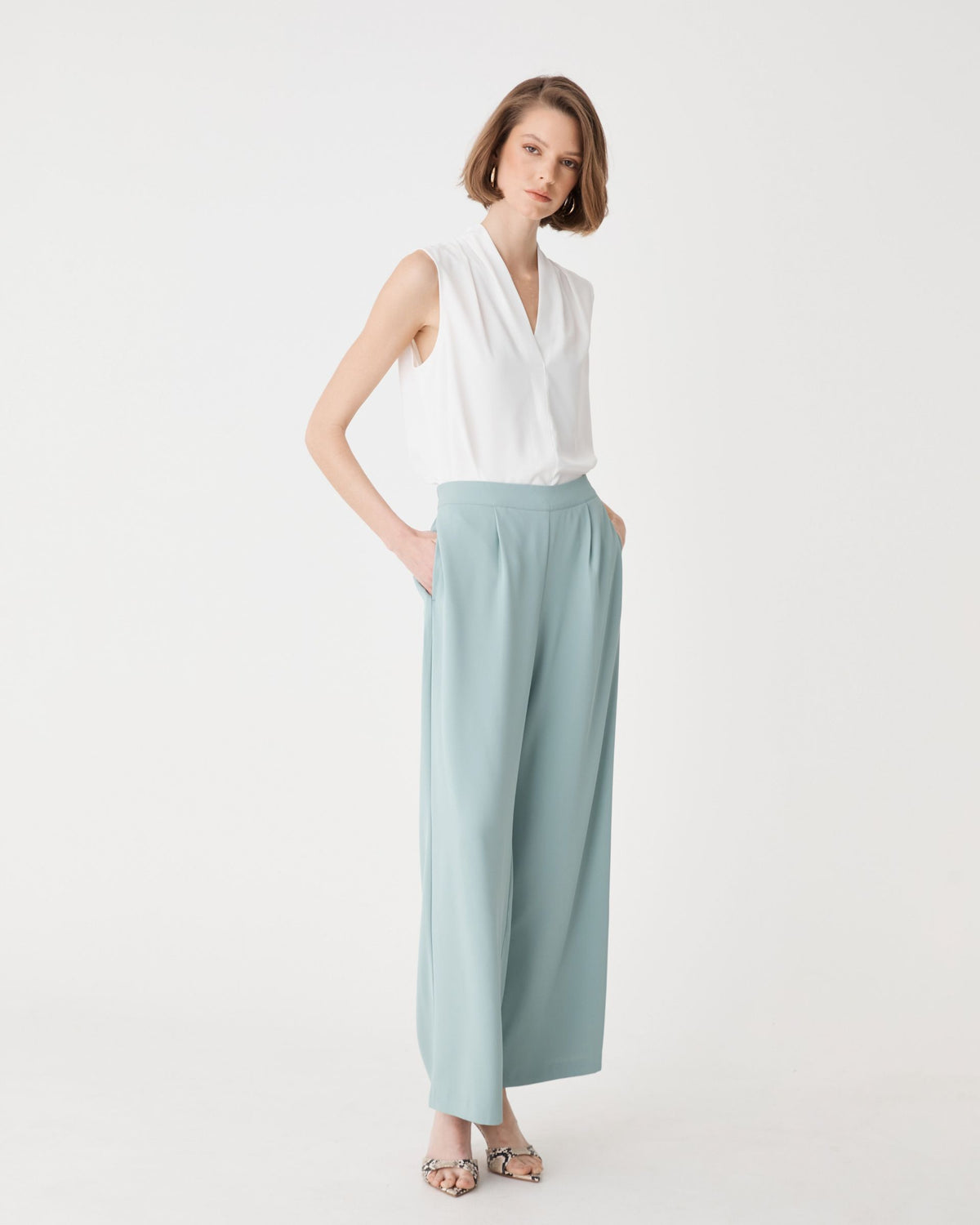Maggie Elastic Waist Pants