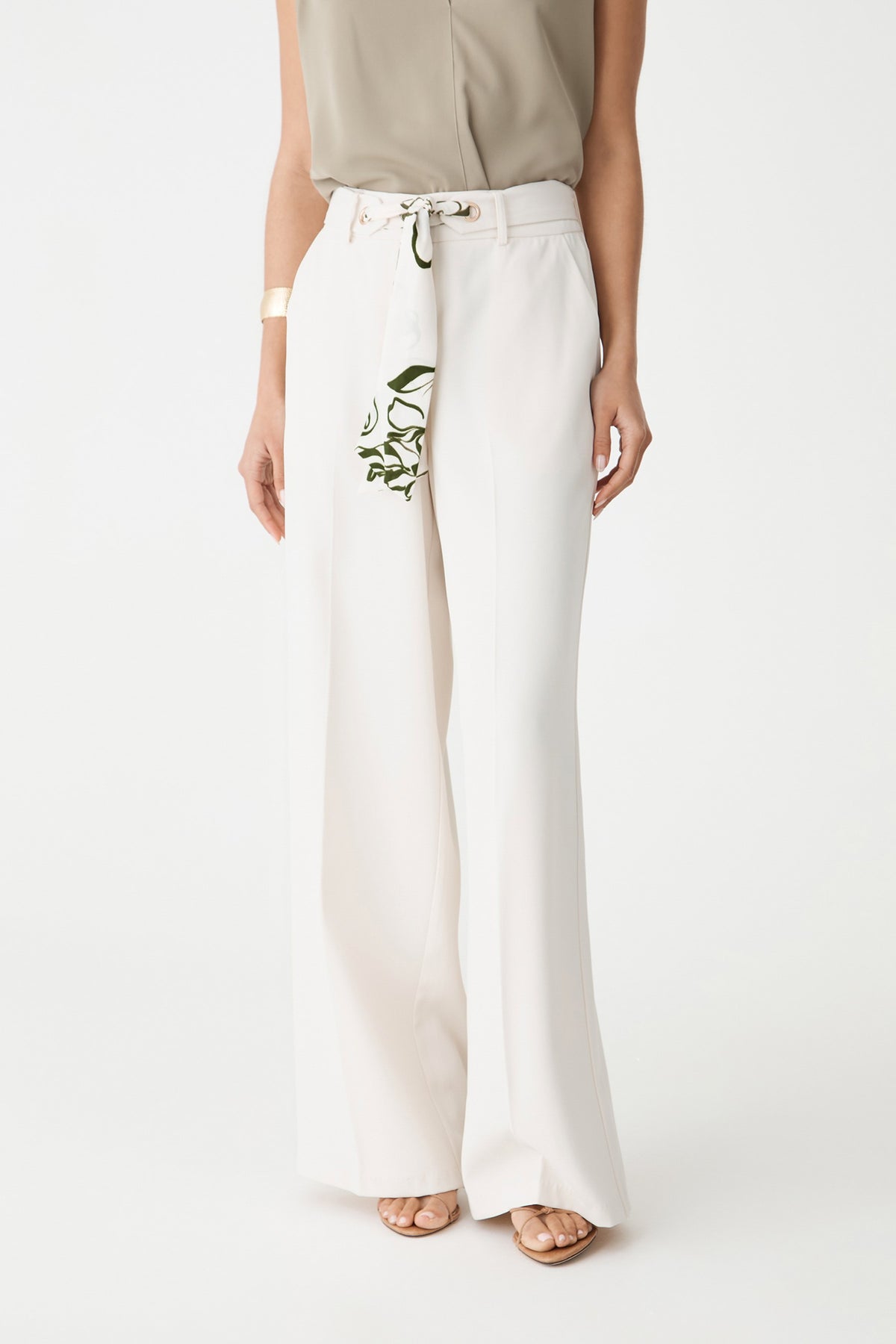 Natalie Belted Wide Leg Pants