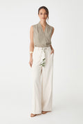 Natalie Belted Wide Leg Pants