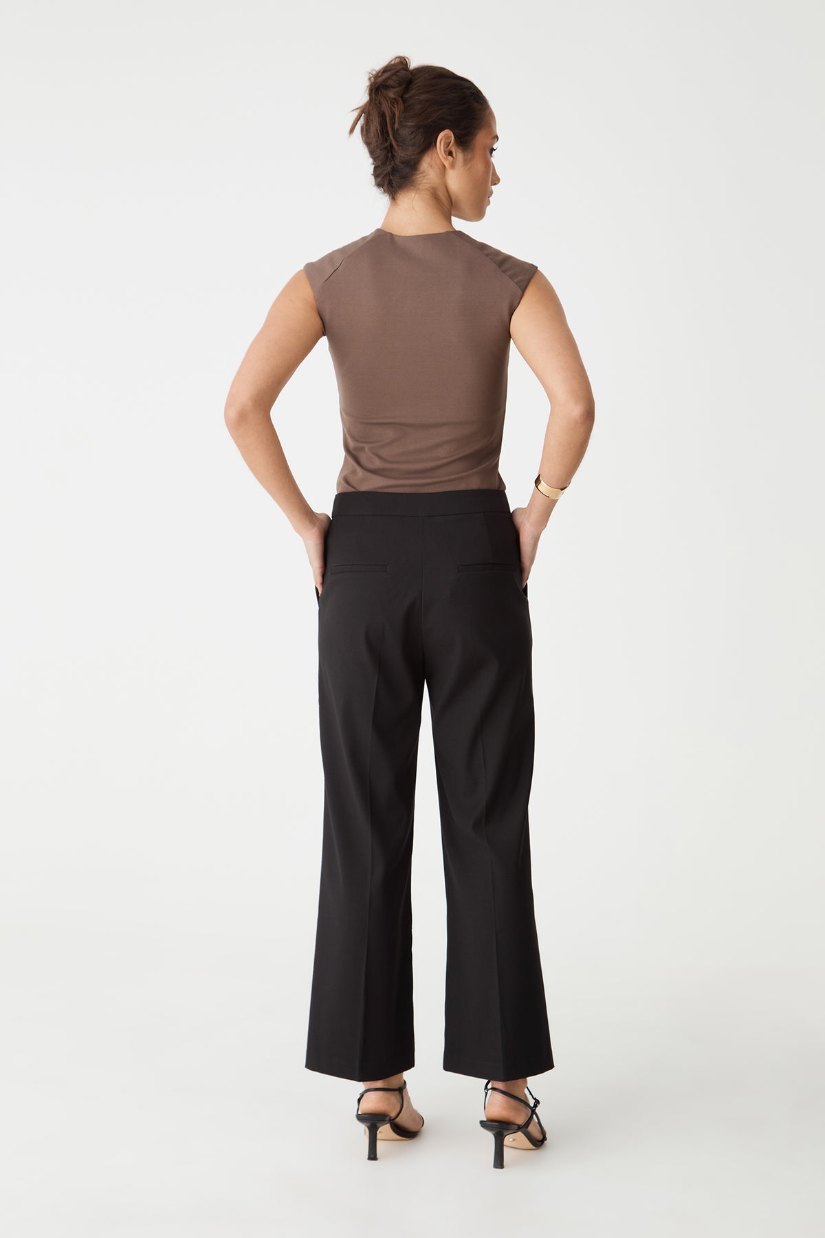 Milan Crop Flare Pants