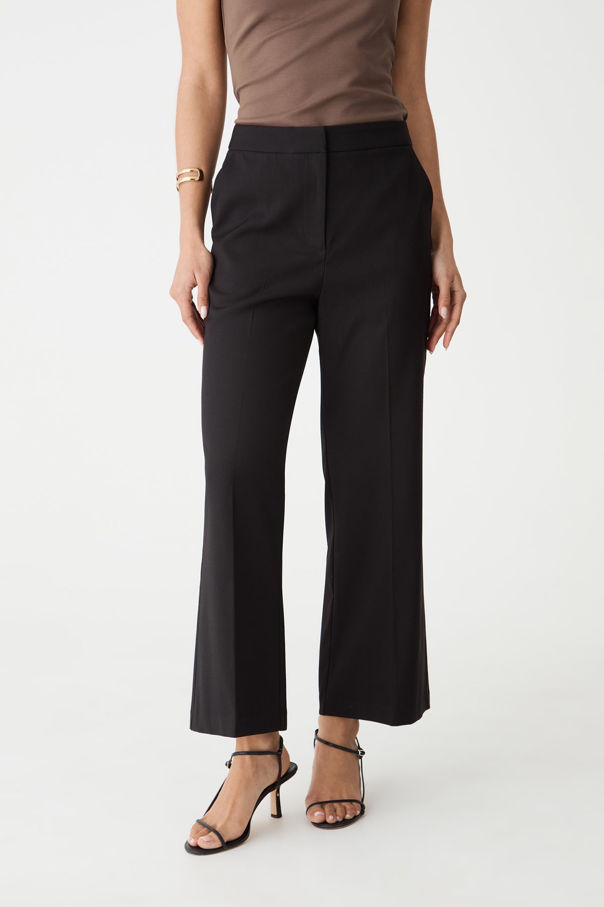 Milan Crop Flare Pants
