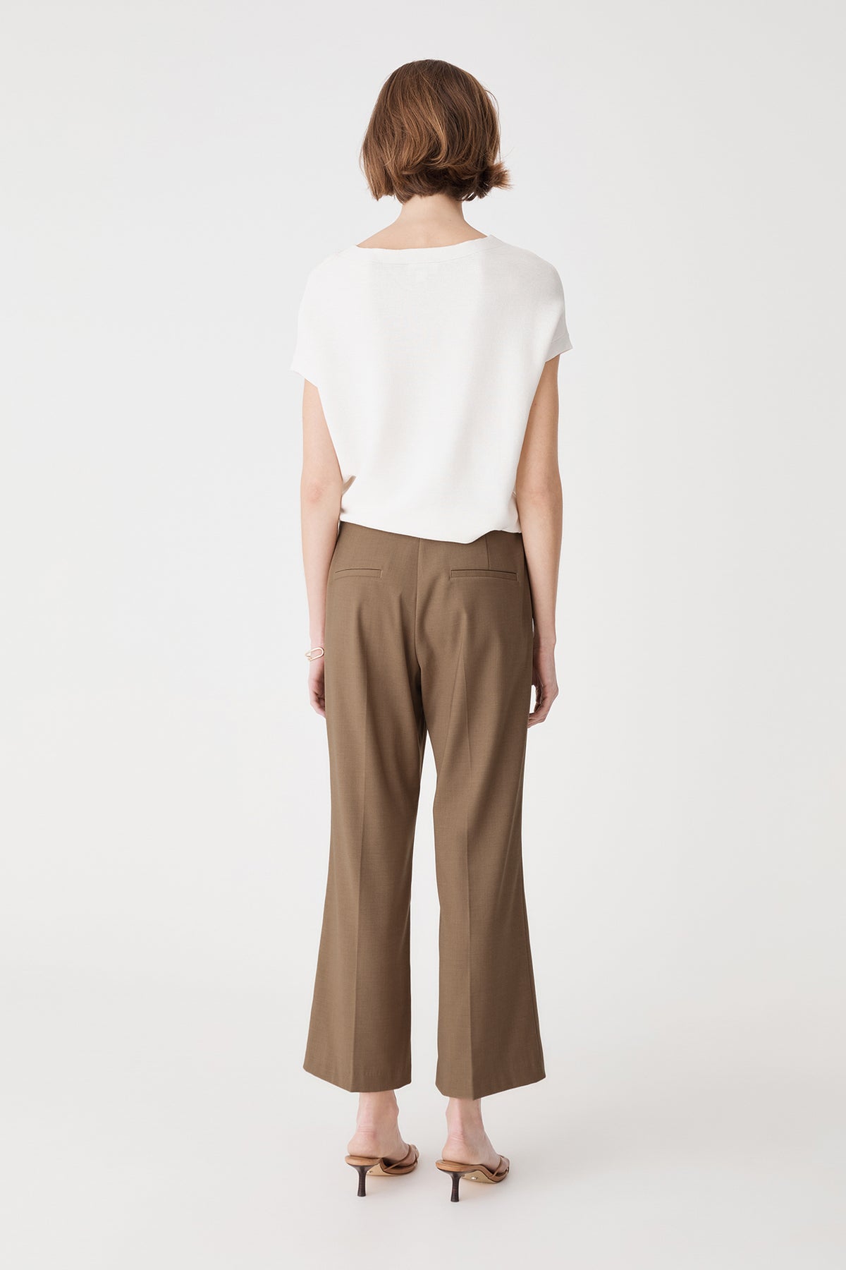 Milan Crop Flare Pants