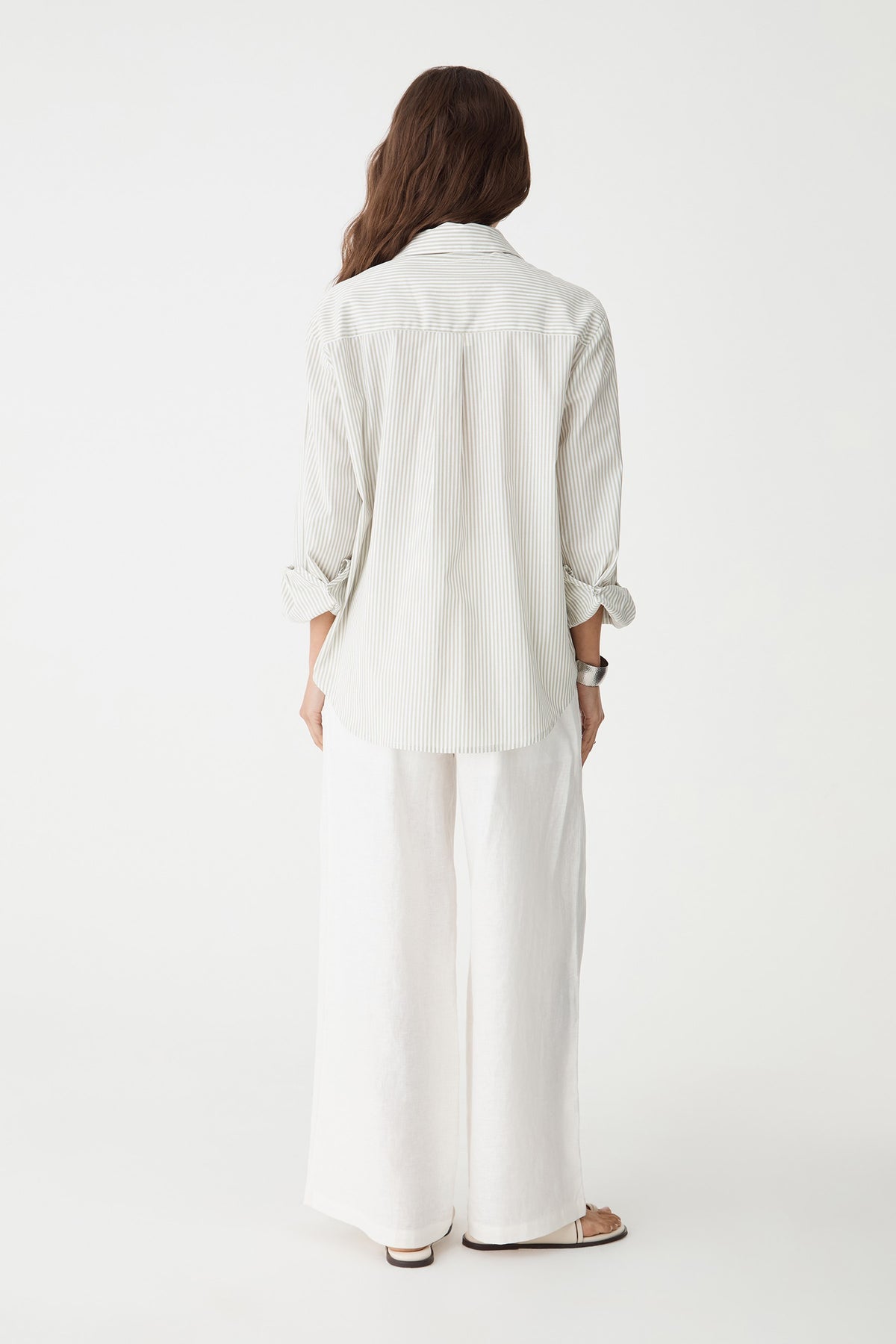 Ami 2 Linen Elastic Back Pants