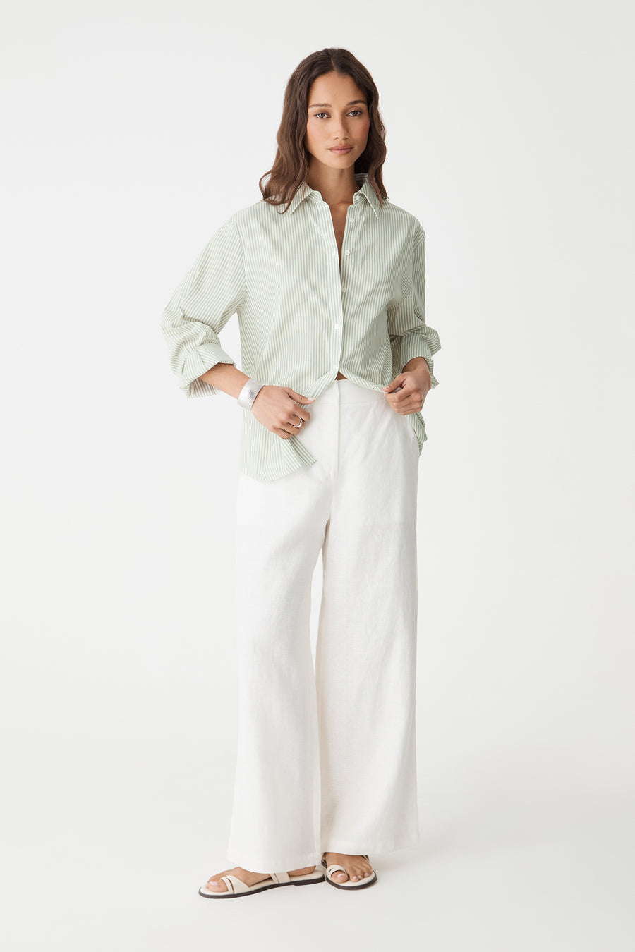 Samara 2 Cotton Striped Shirt