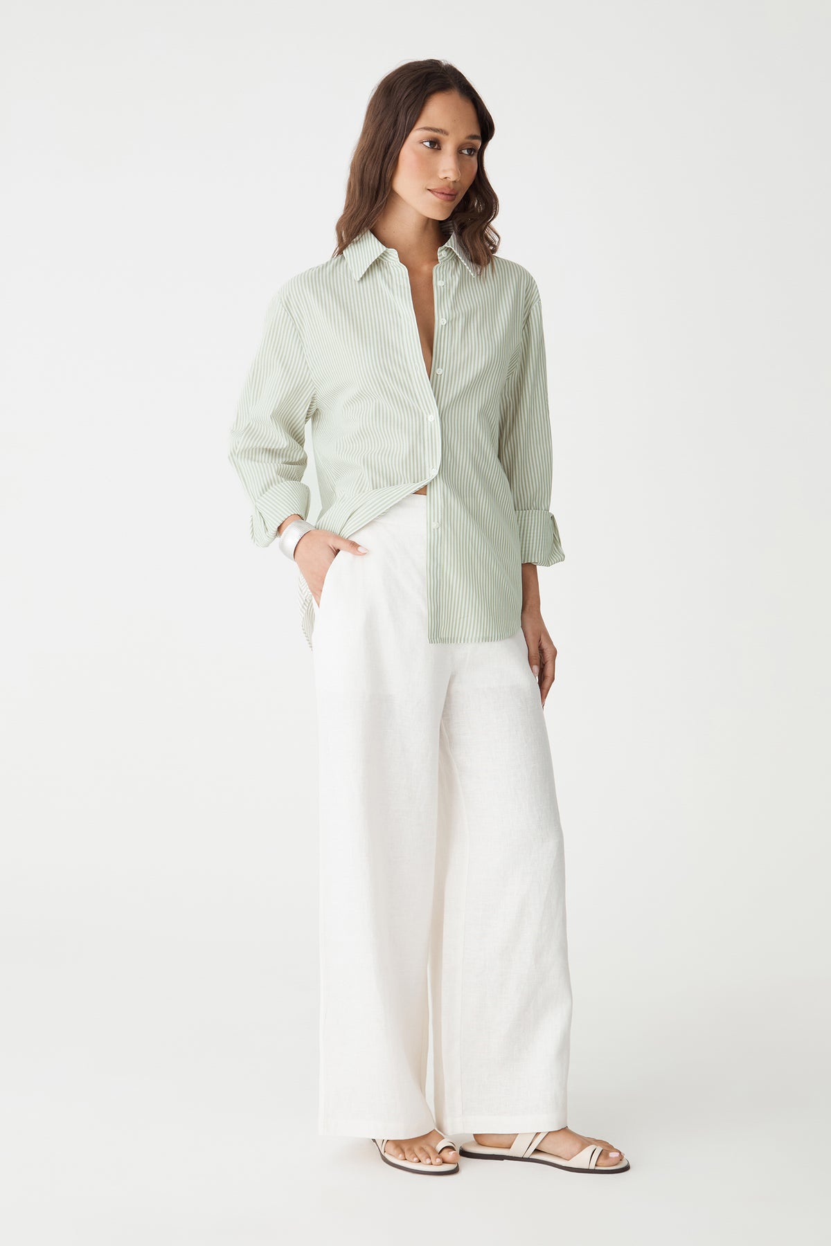 Samara 2 Cotton Striped Shirt