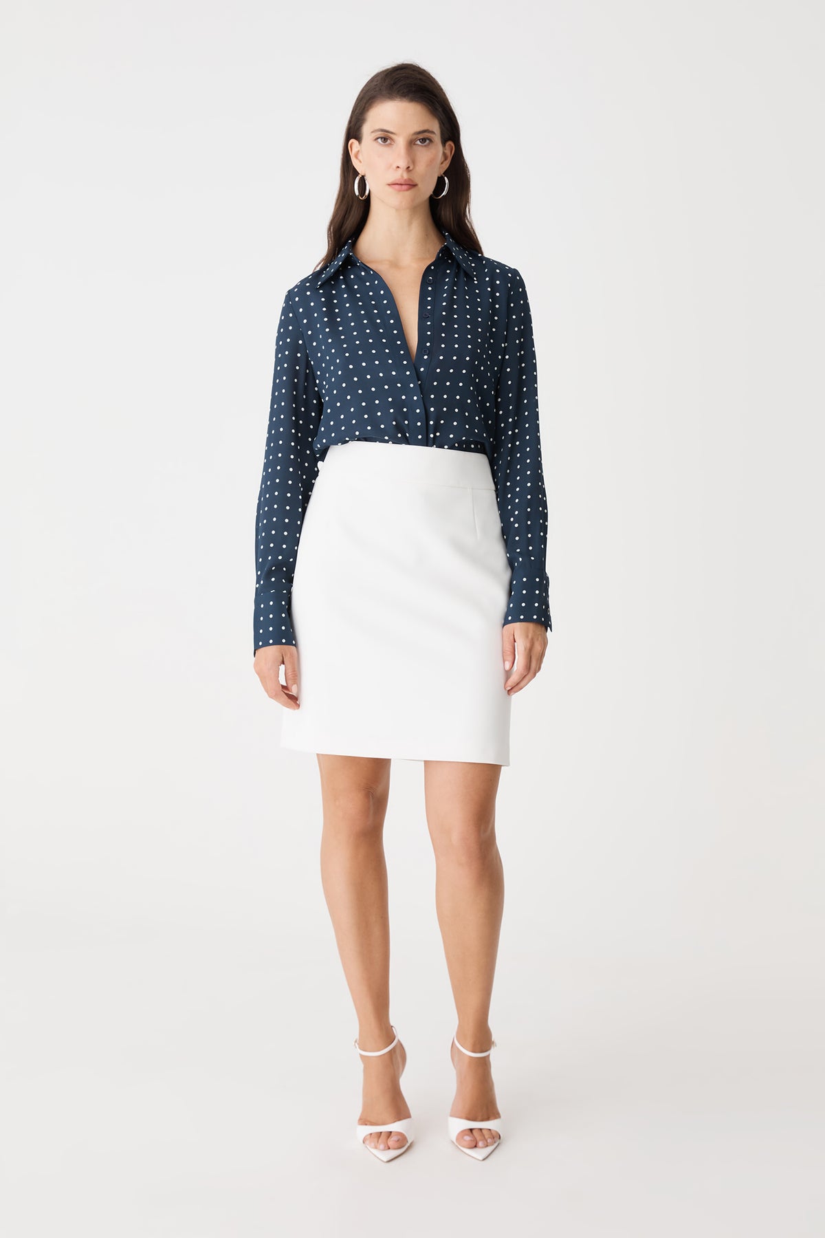 Lydia Short Straight Skirt