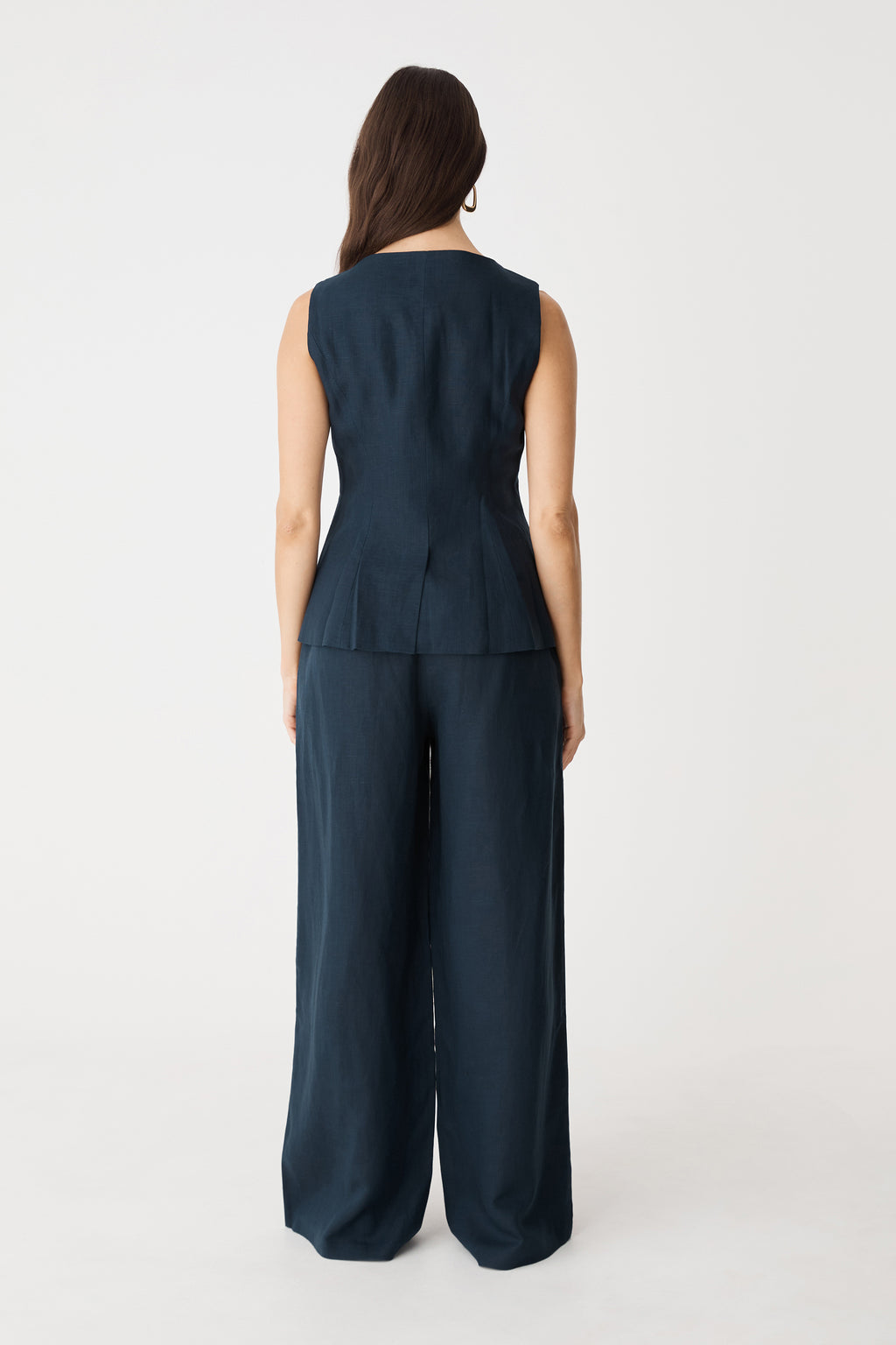Phoebe Linen Lyocell Vest Top