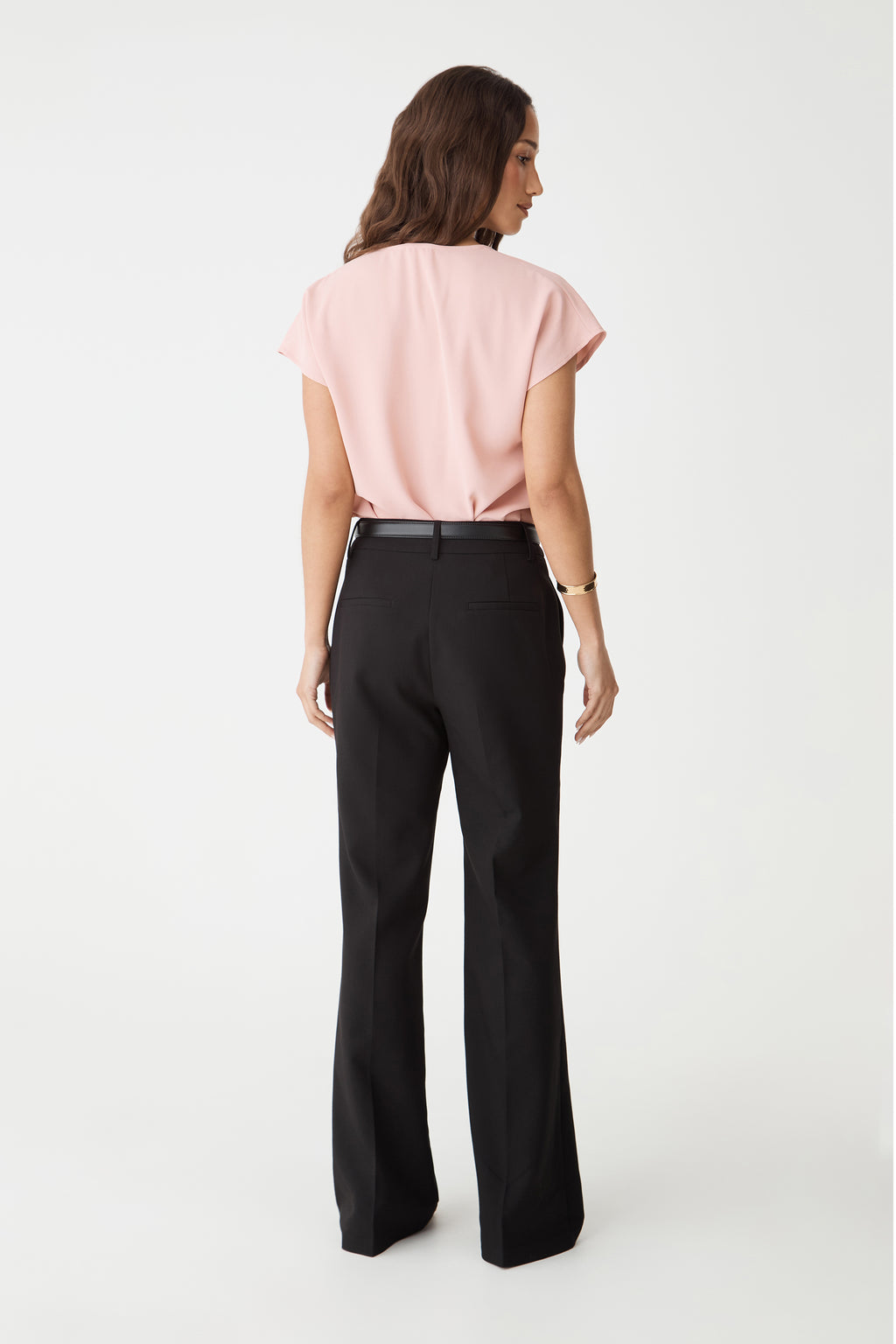 Jane Pleated Neck Top