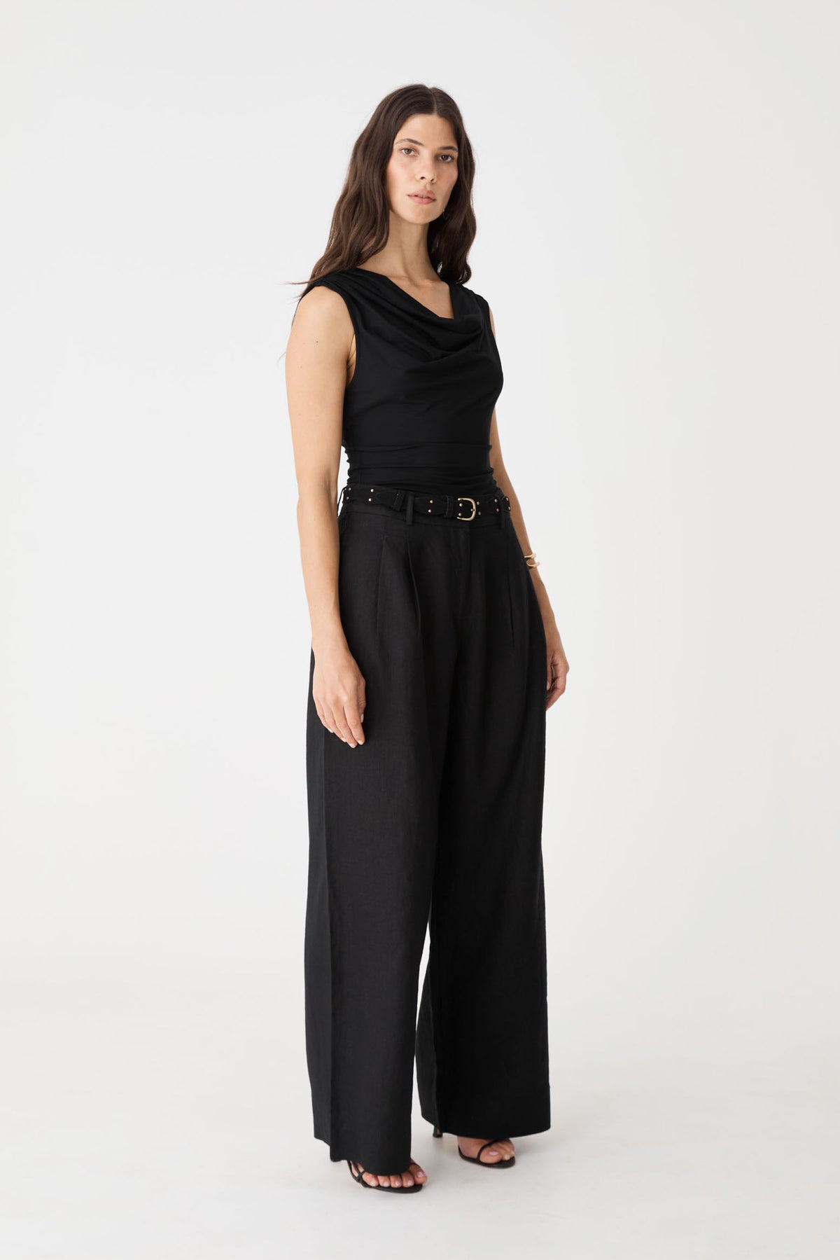 Shayna Bamboo Cowl Top